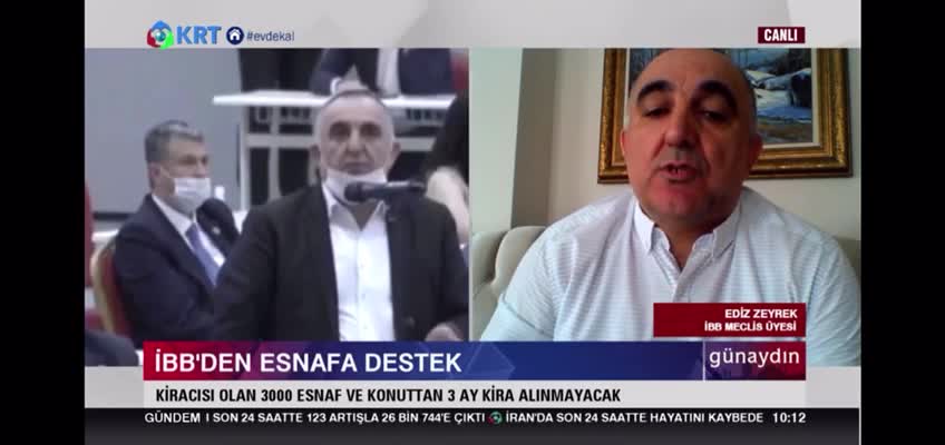 İBB, 3 BİN ESNAF VE KONUT KİRACISINDAN 3 AY KİRA ALMAYACAK