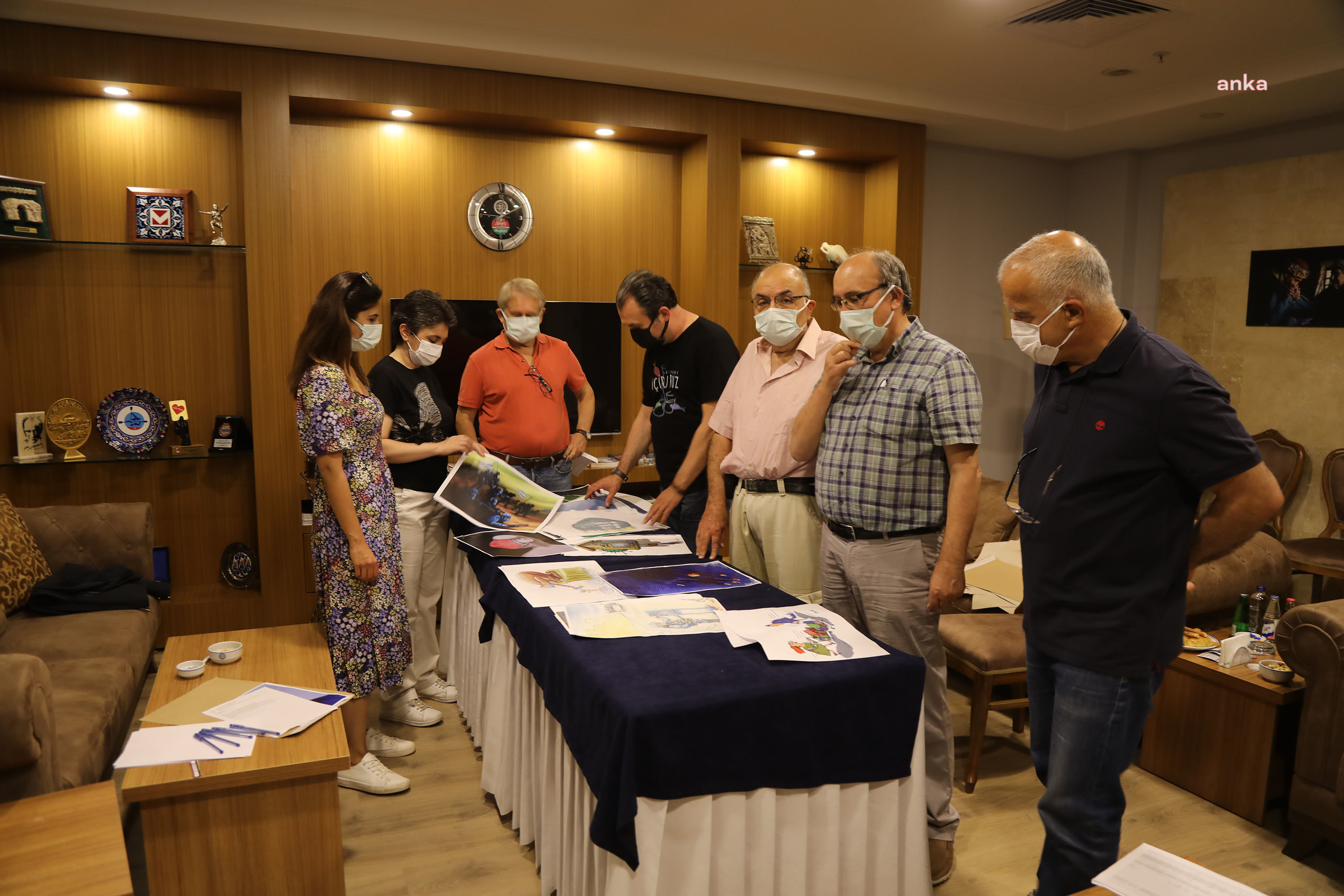 MUĞLA BÜYÜKŞEHİR ULUSLARARASI KARİKATÜR YARIŞMASI’NIN ÖDÜLLERİ VERİLİYOR