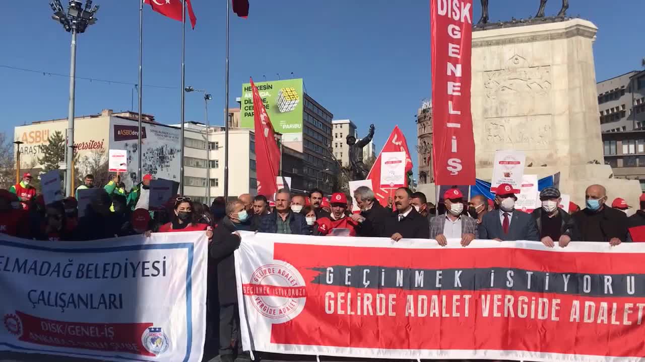 DİSK BÖLGE TEMSİLCİSİ GÖRGÜN: "BÜTÇE VE ASGARİ ÜCRET BELİRLENİRKEN SOSYAL DEVLET GİBİ DAVRANILMALI"