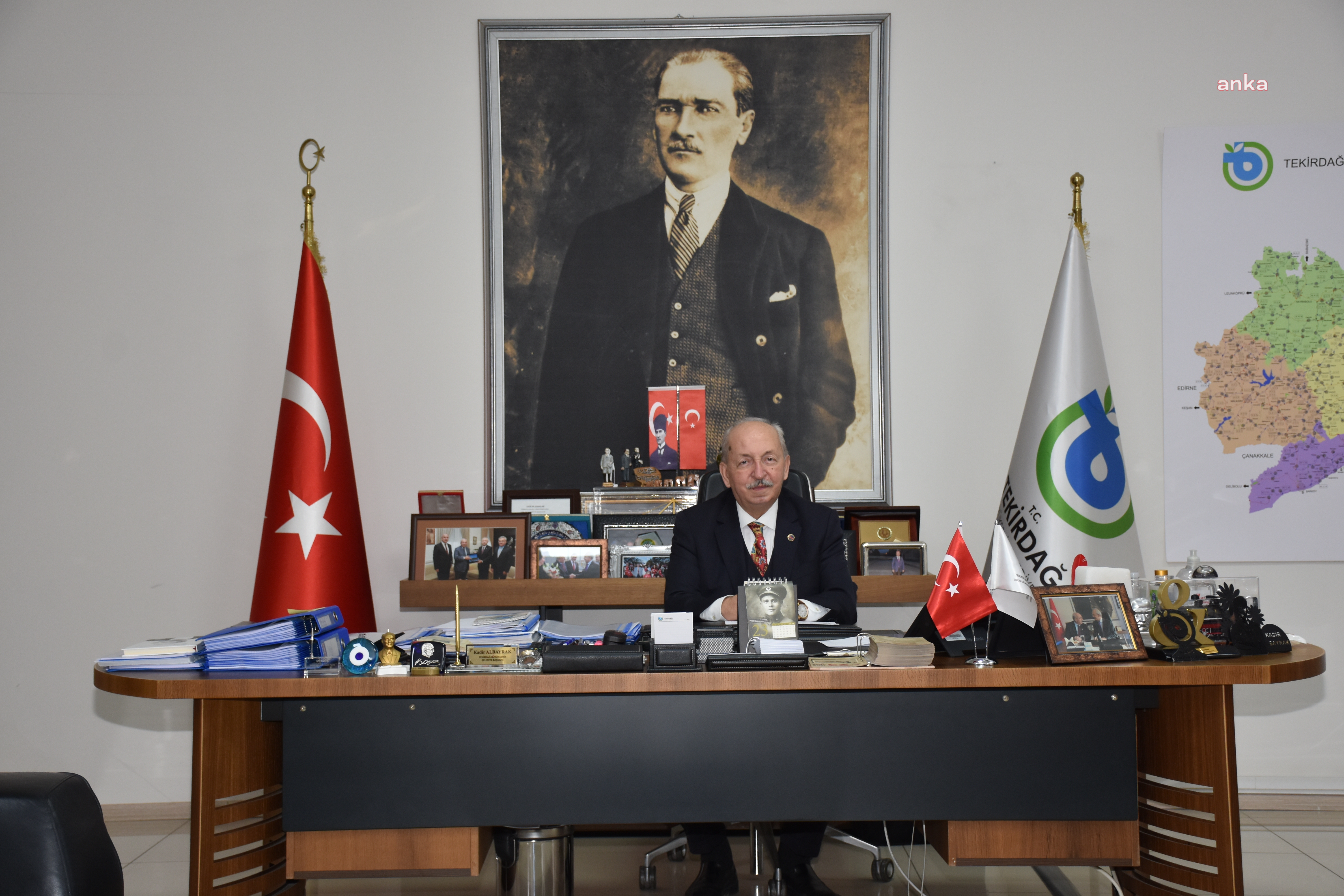 BAŞKAN ALBAYRAK’TAN 13 KASIM TEKİRDAĞ’IN KURTULUŞ BAYRAMI MESAJI