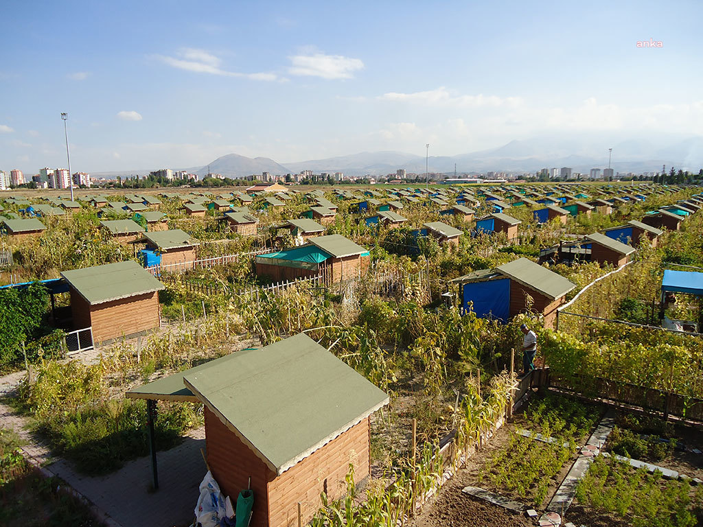 KAYSERİ'DE TÜM HOBİ BAHÇELERİ 15 ARALIK'A KADAR BOŞALTILACAK