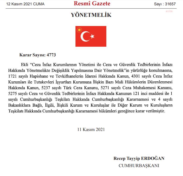 YÖNETMELİK DEĞİŞİKLİĞİ: “ÇIPLAK ARAMA” YERİNE “DETAYLI ARAMA”