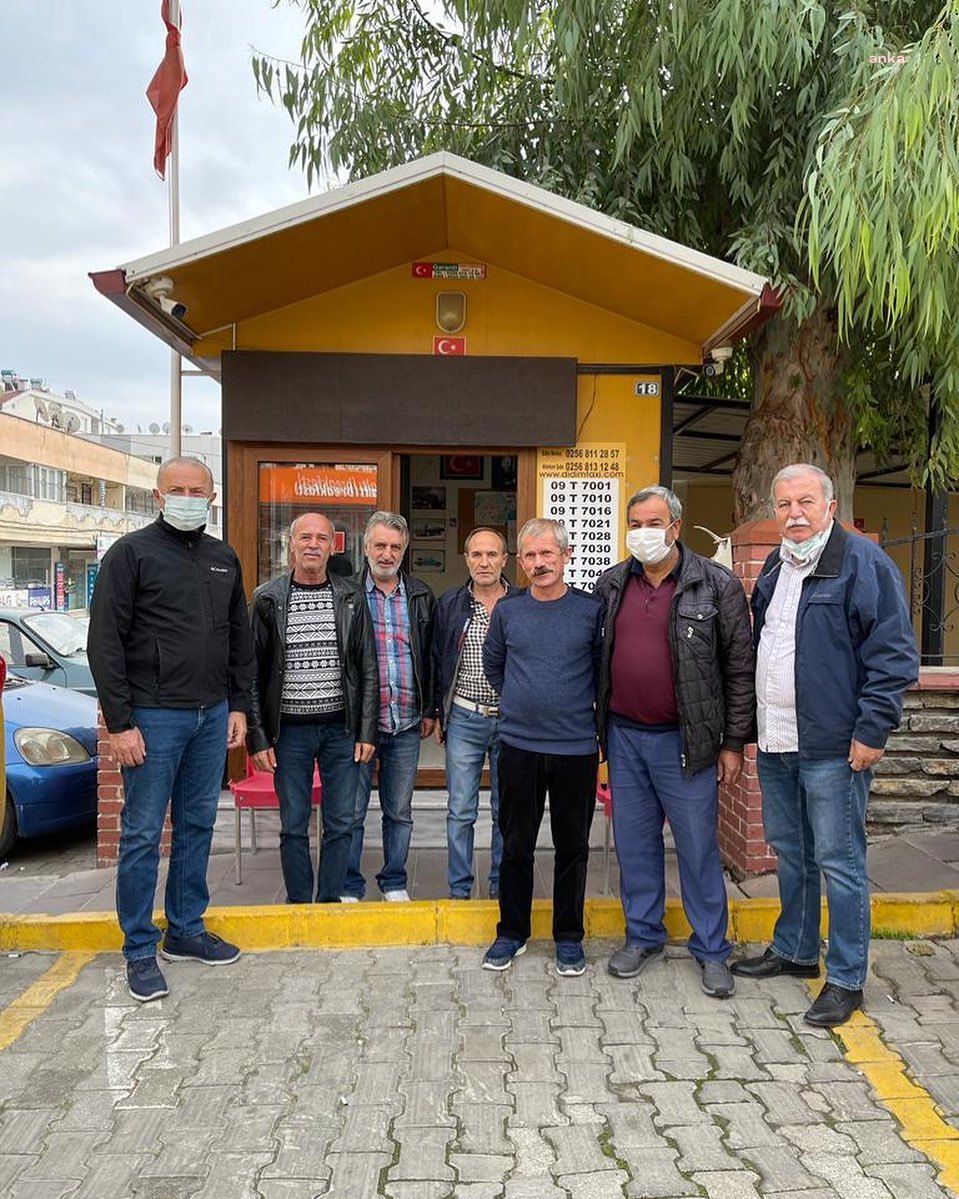 DİDİM BELEDİYE BAŞKANI ATABAY TAKSİCİ ESNAFI İLE BİR ARAYA GELDİ