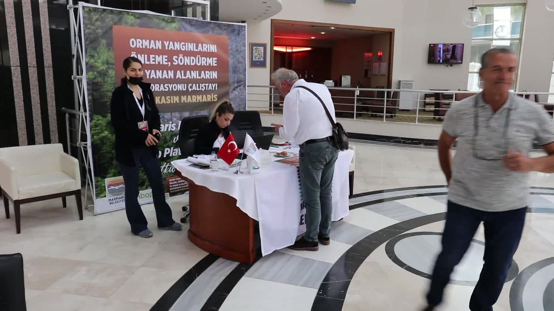 MARMARİS YANGIN ÇALIŞTAYI SONA ERDİ