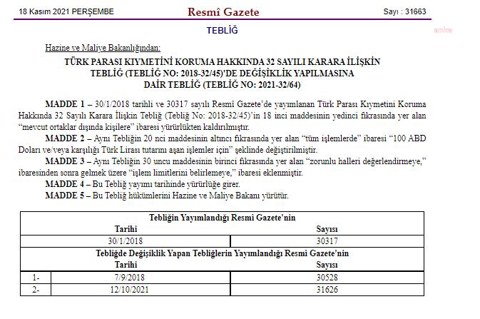 DÖVİZ BÜROLARINDA KİMLİK TESPİTİ ZORUNLULUĞU ESNETİLDİ
