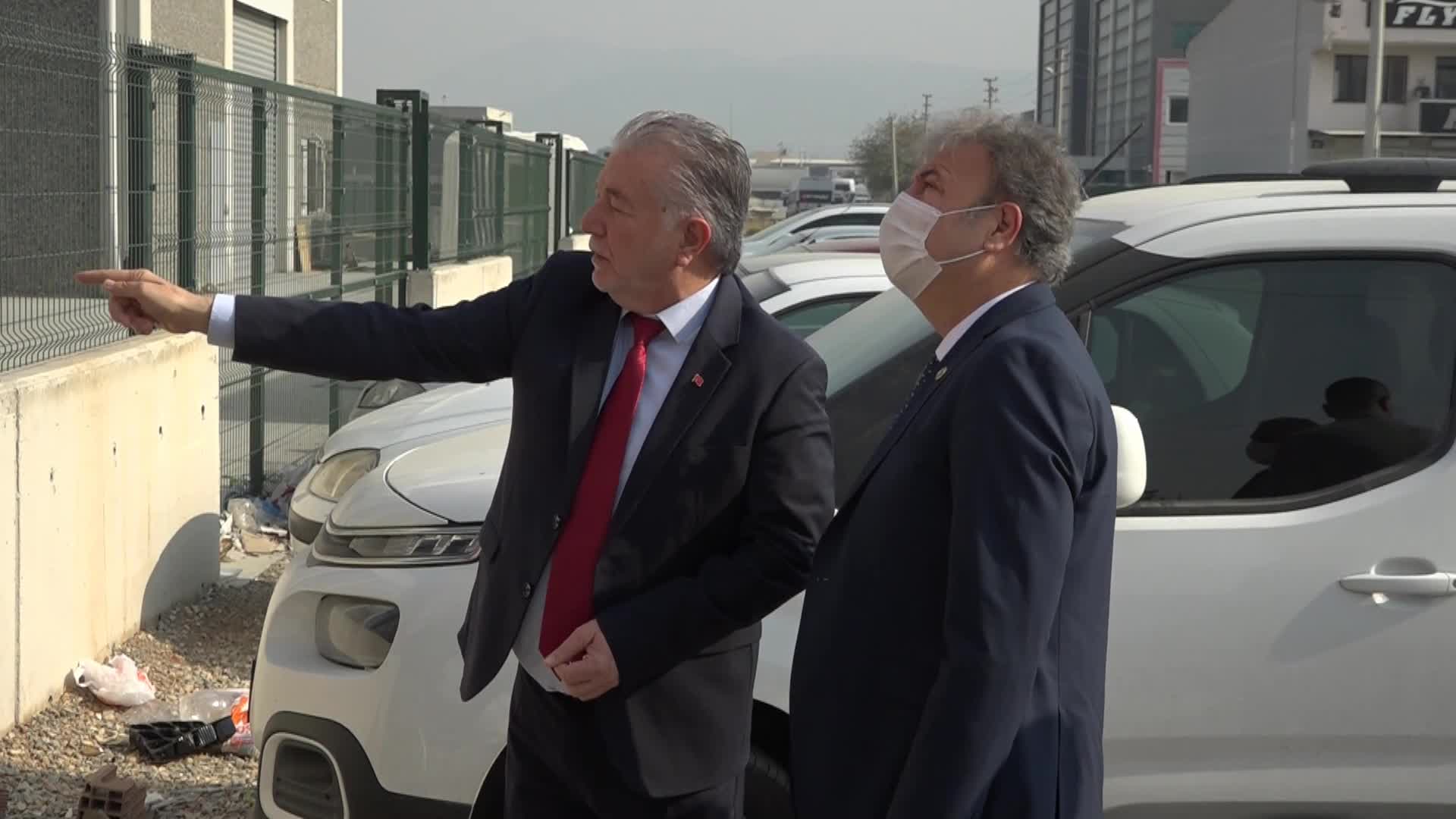 BAŞKAN İDUĞ’DAN IŞIKKENT AYAKKABICILAR SİTESİ’NE ZİYARET