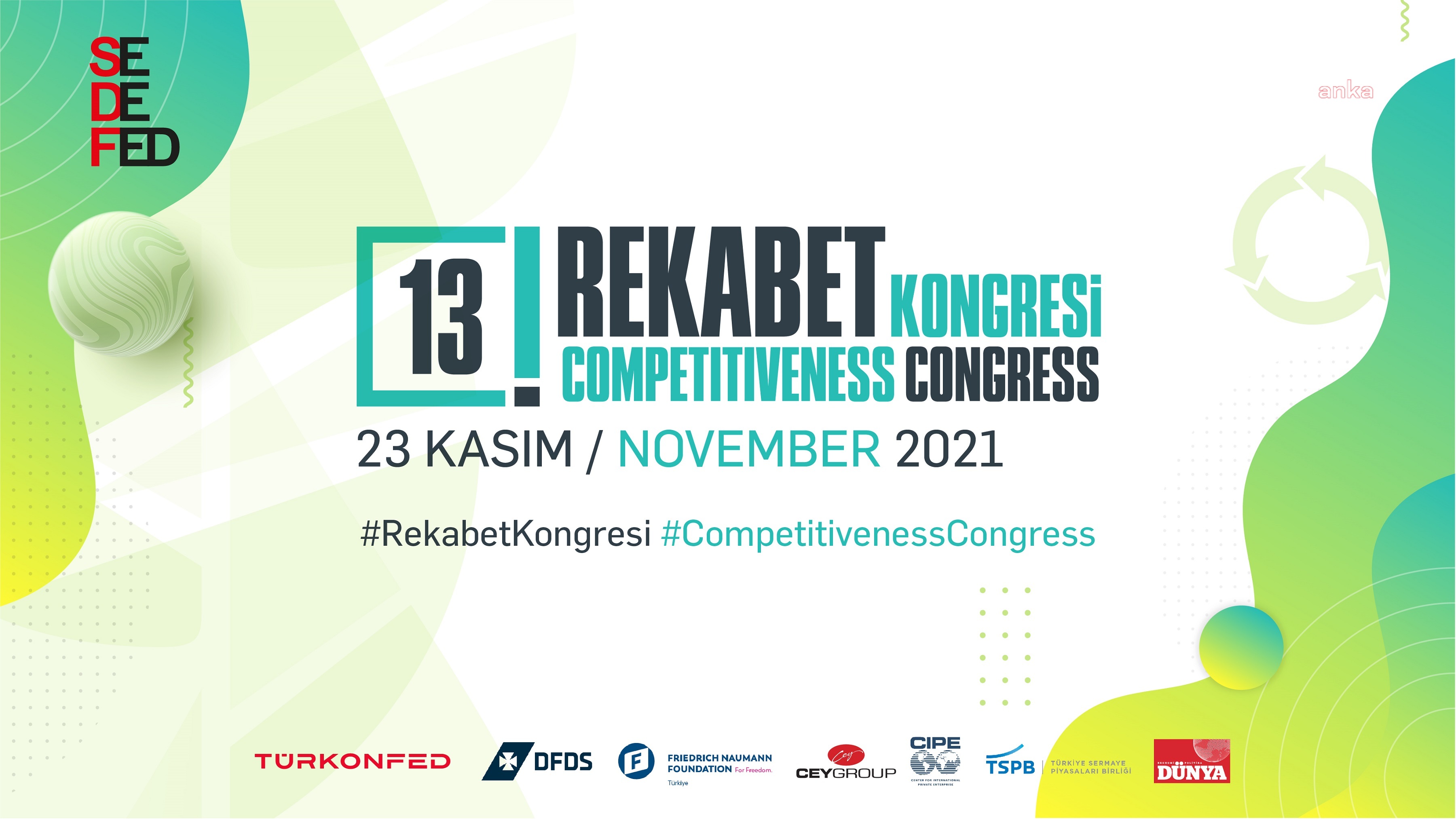 13. REKABET KONGRESİ'NDE SEKTÖRLERİN PANDEMİ SONRASI DURUMU KONUŞULACAK