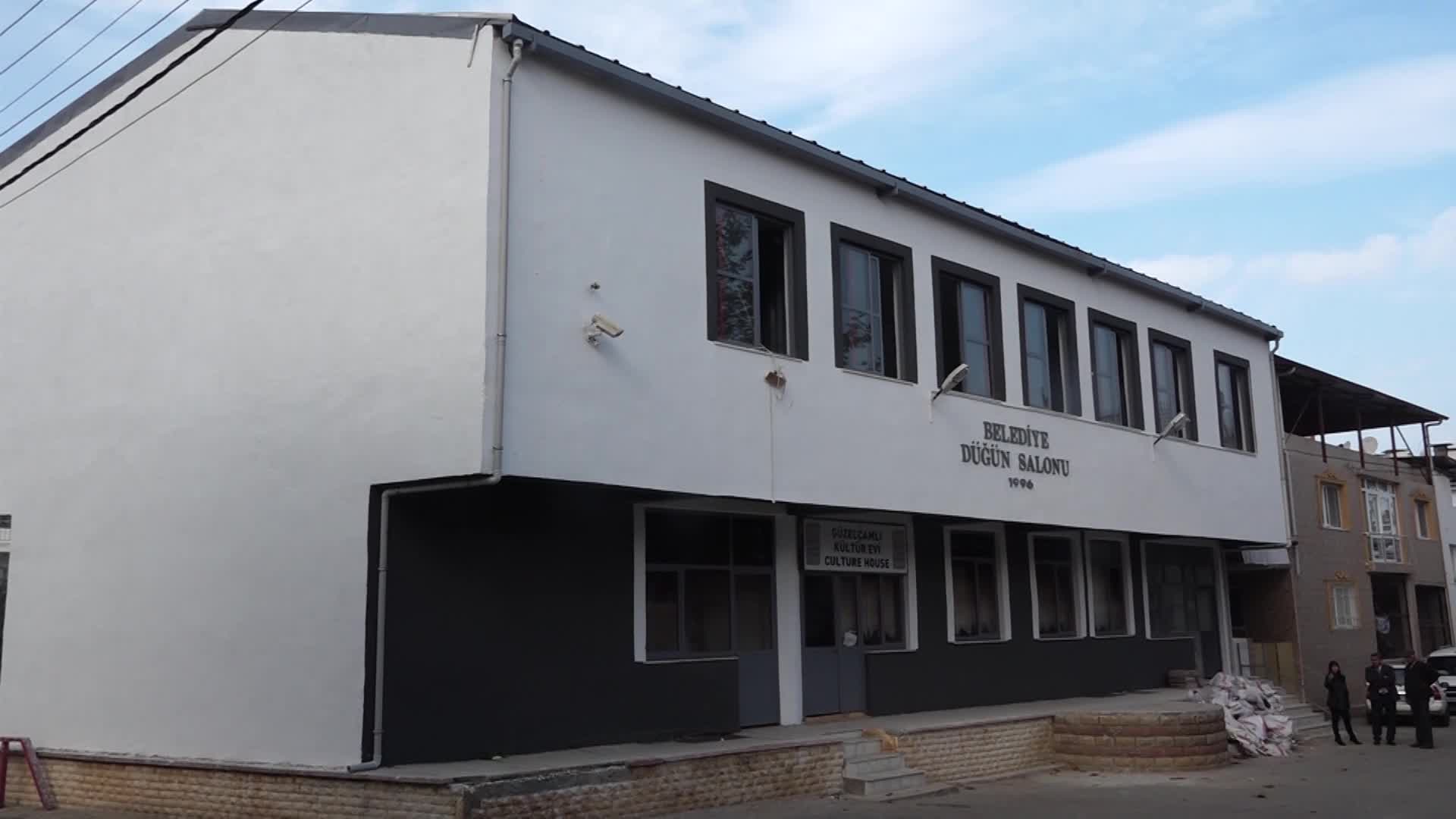 KUŞADASI BELEDİYESİ GÜZELÇAMLI DÜĞÜN SALONUNU YENİLİYOR