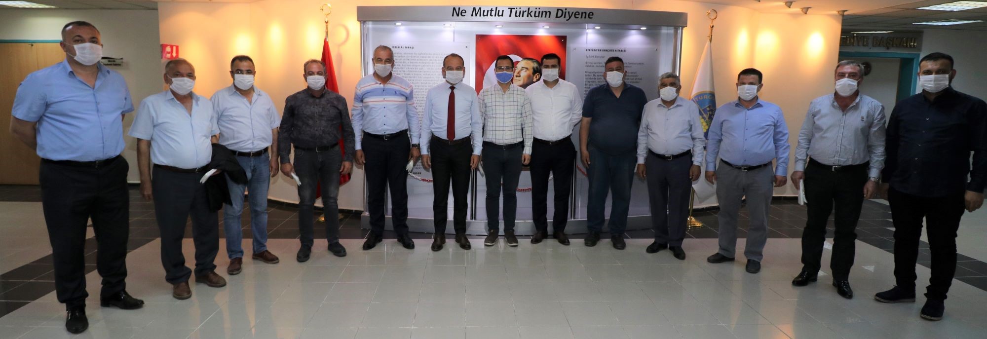 TURGUTLU BELEDİYE BAŞKANI AKIN, ODA BAŞKANLARI İLE BİR ARAYA GELDİ