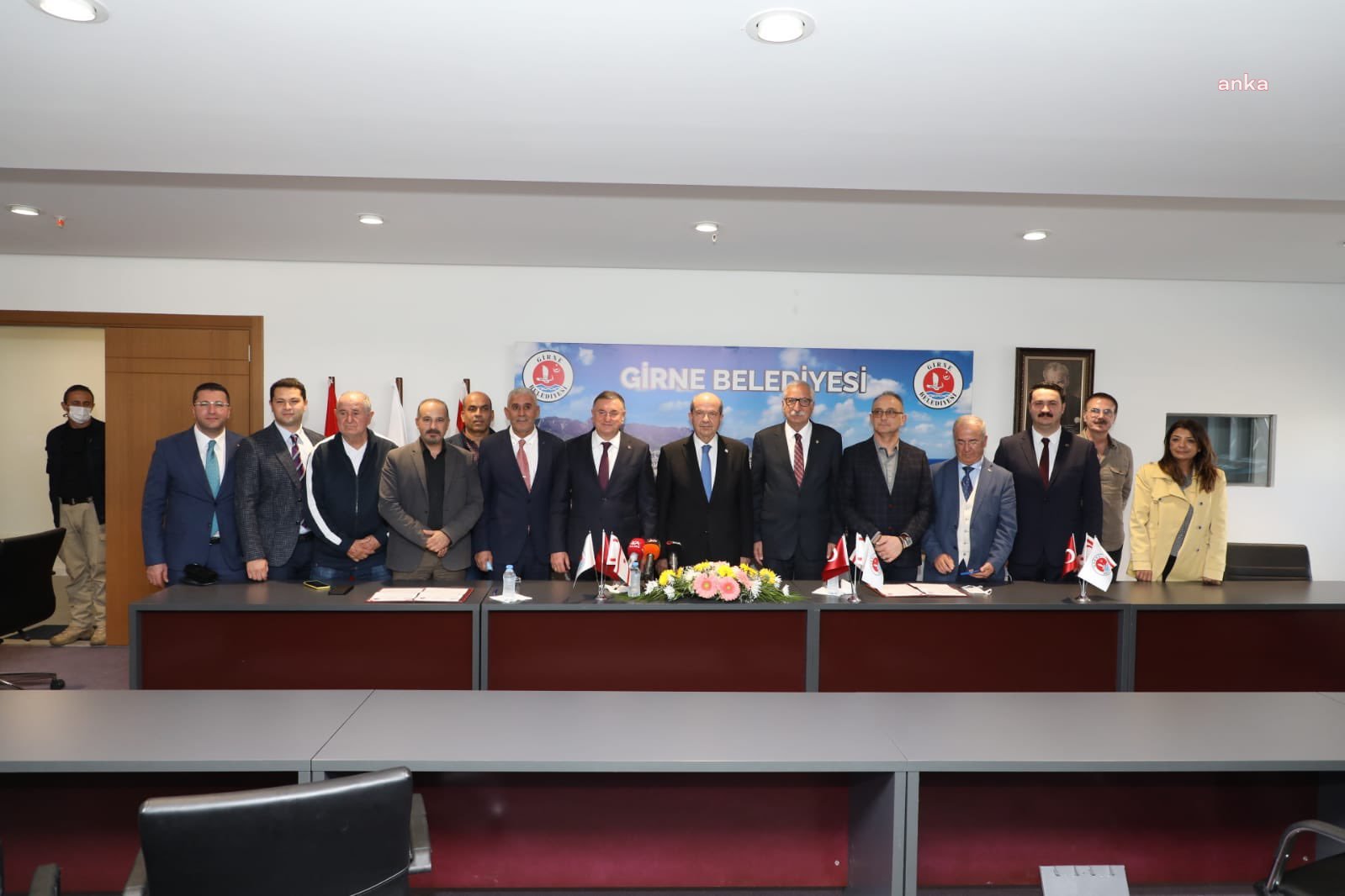 CHP'Lİ BÜYÜKŞEHİR BELEDİYE BAŞKANLARI KUZEY KIBRIS'TA BELEDİYELERİ ZİYARET ETTİ