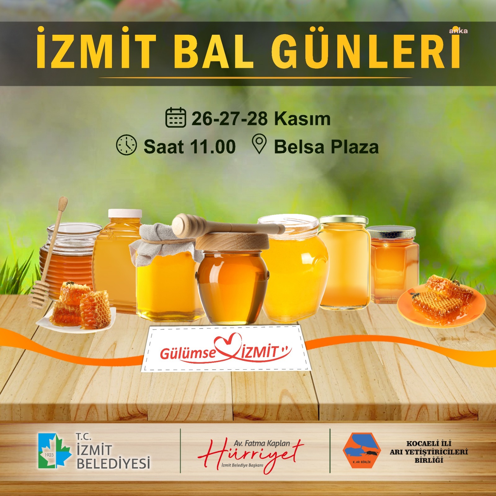 'İZMİT BAL GÜNLERİ' BAŞLIYOR