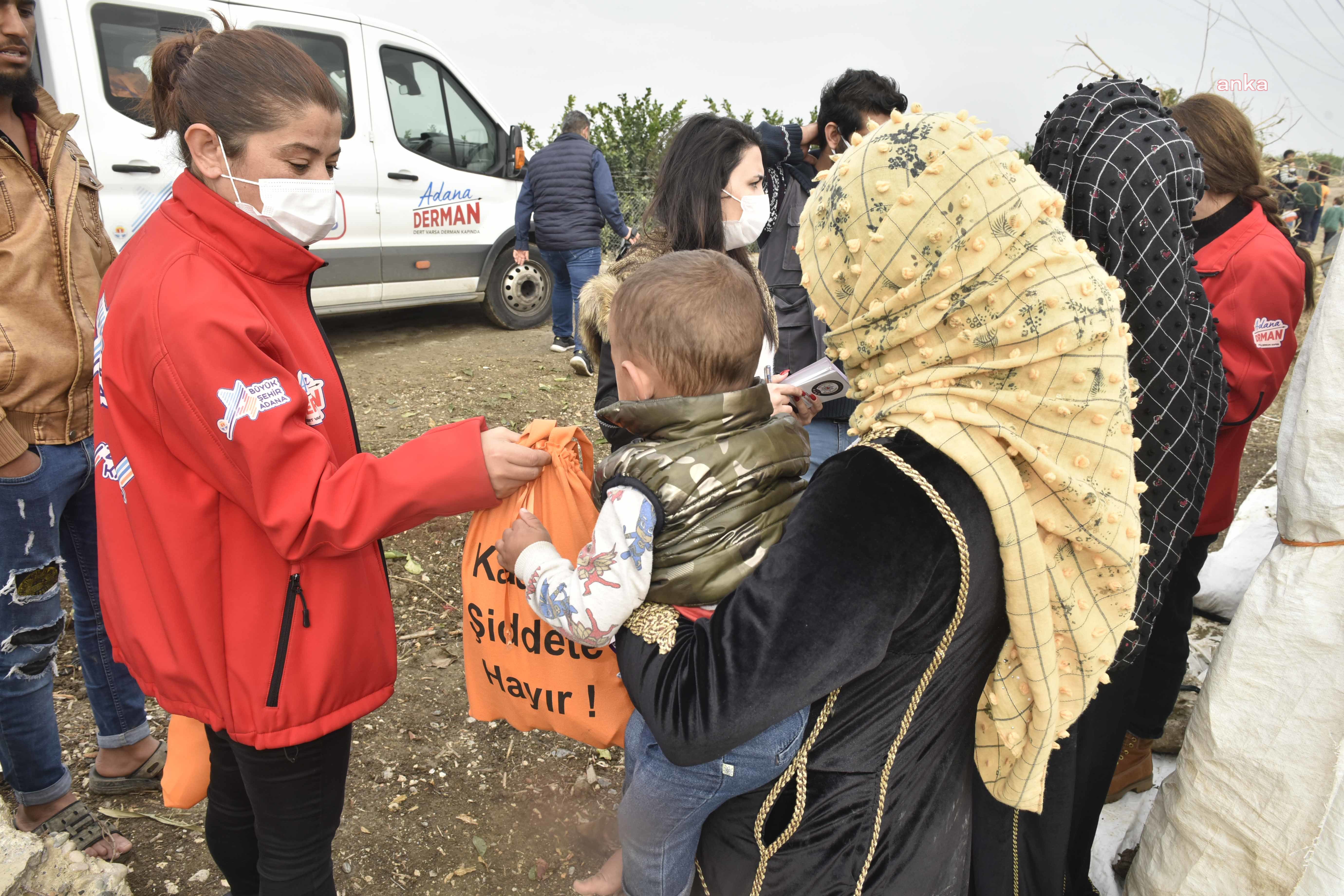 TARIM İŞÇİSİ KADINLAR ŞİDDETE KARŞI BİLGİLENDİRİLDİ