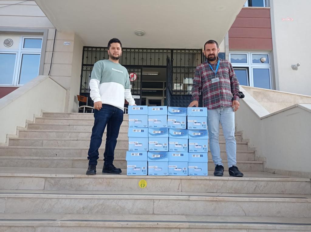 İZMİT BELEDİYESİ OKULLARA MALZEME DESTEĞİ SAĞLIYOR