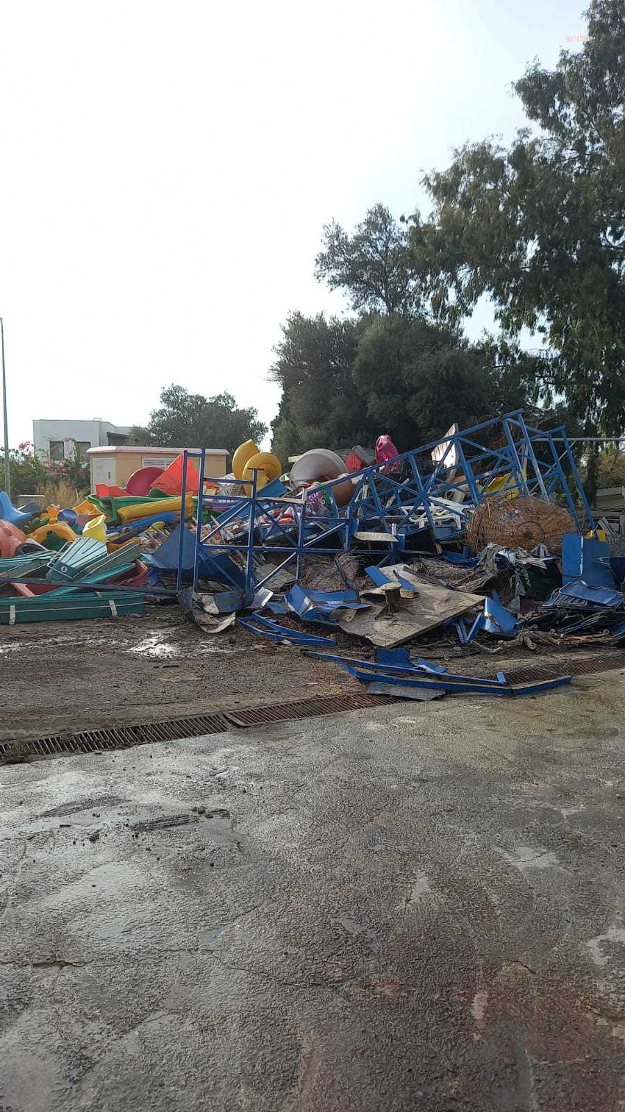 BODRUM BELEDİYESİ HURDA MALZEMELERİ AYRIŞTIRARAK MKE'YE GÖNDERDİ