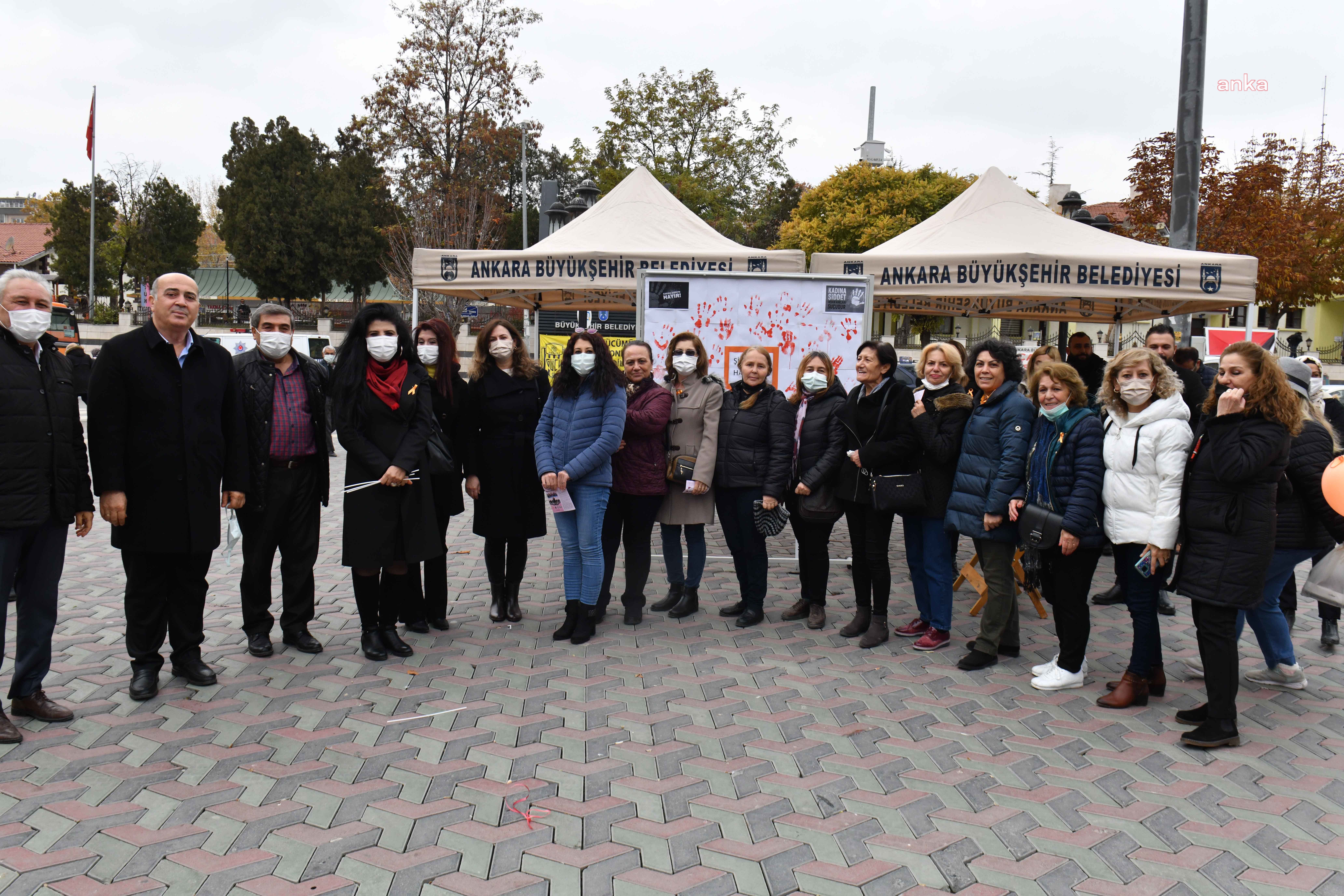 BAŞKENT’TE “KADINA YÖNELİK ŞİDDETE KARŞI ULUSLARARASI MÜCADELE HAFTASI” DOLU DOLU GEÇTİ
