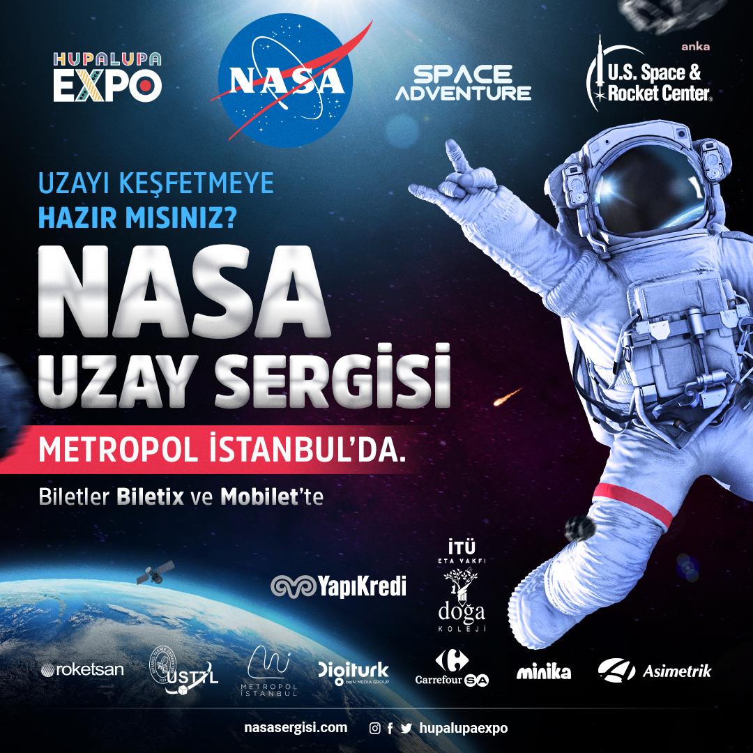 NASA UZAY SERGİSİ 8 ARALIK’TA KAPILARINI AÇIYOR