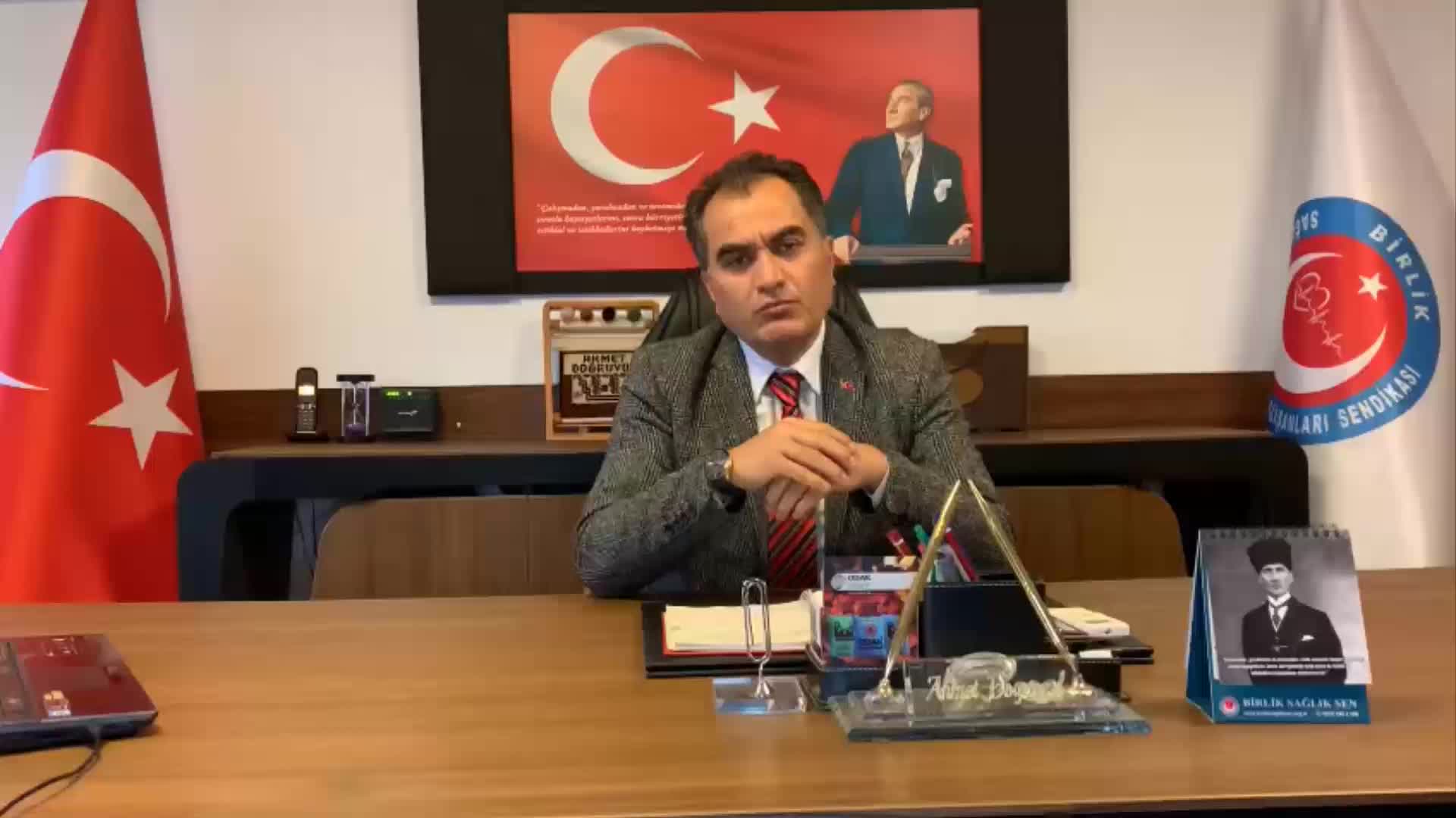 "BİR GECEDE 4'Ü YOĞUN BAKIMDA OLAN 20 HASTAYA BAKAN HEMŞİRE, DESTEK İSTEYİNCE KINAMA CEZASI ALDI"