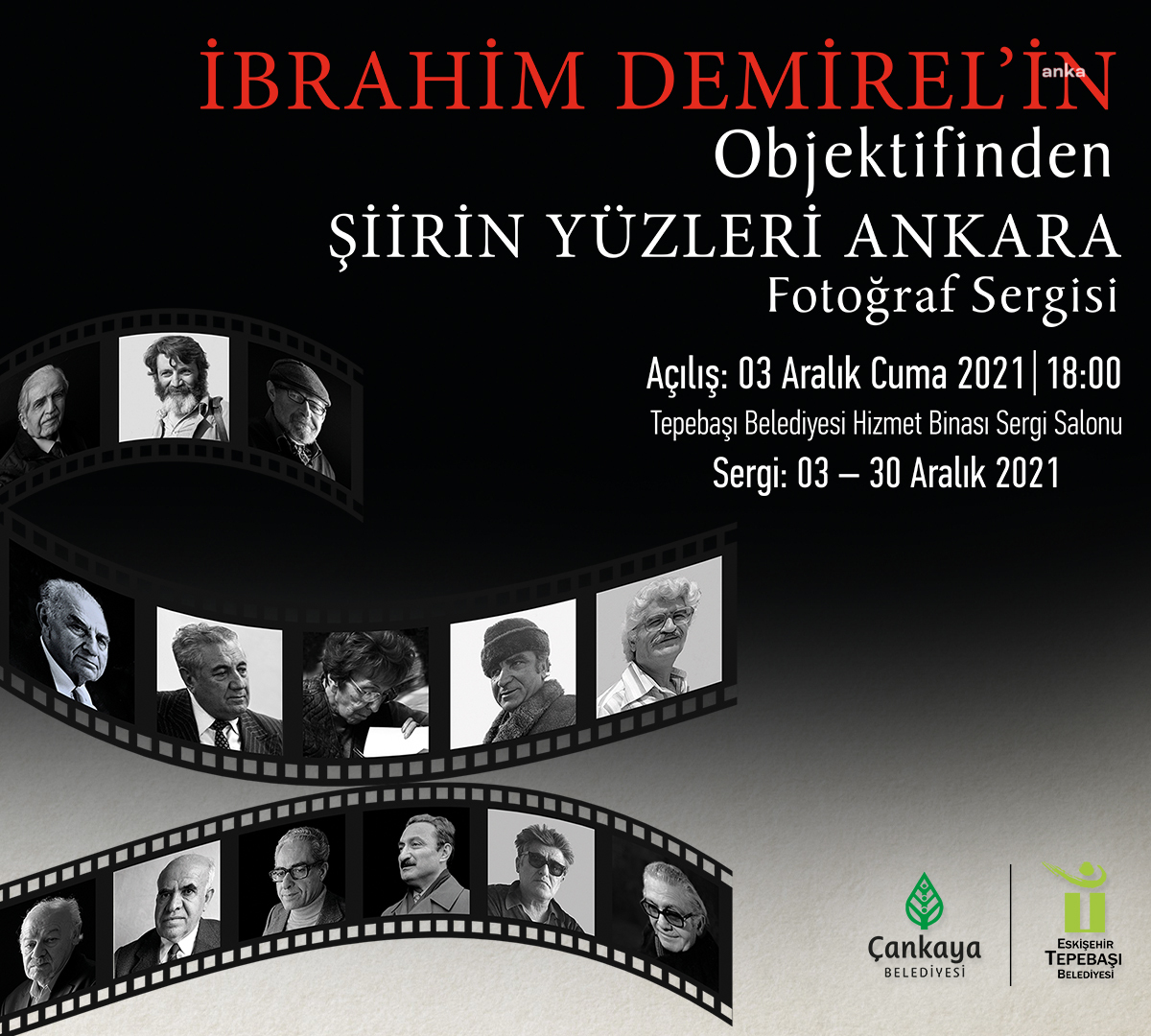İBRAHİM DEMİREL'İN OBJEKTİFİNDEN 'ŞİİRİN YÜZLERİ ANKARA' SERGİSİ AÇILIYOR