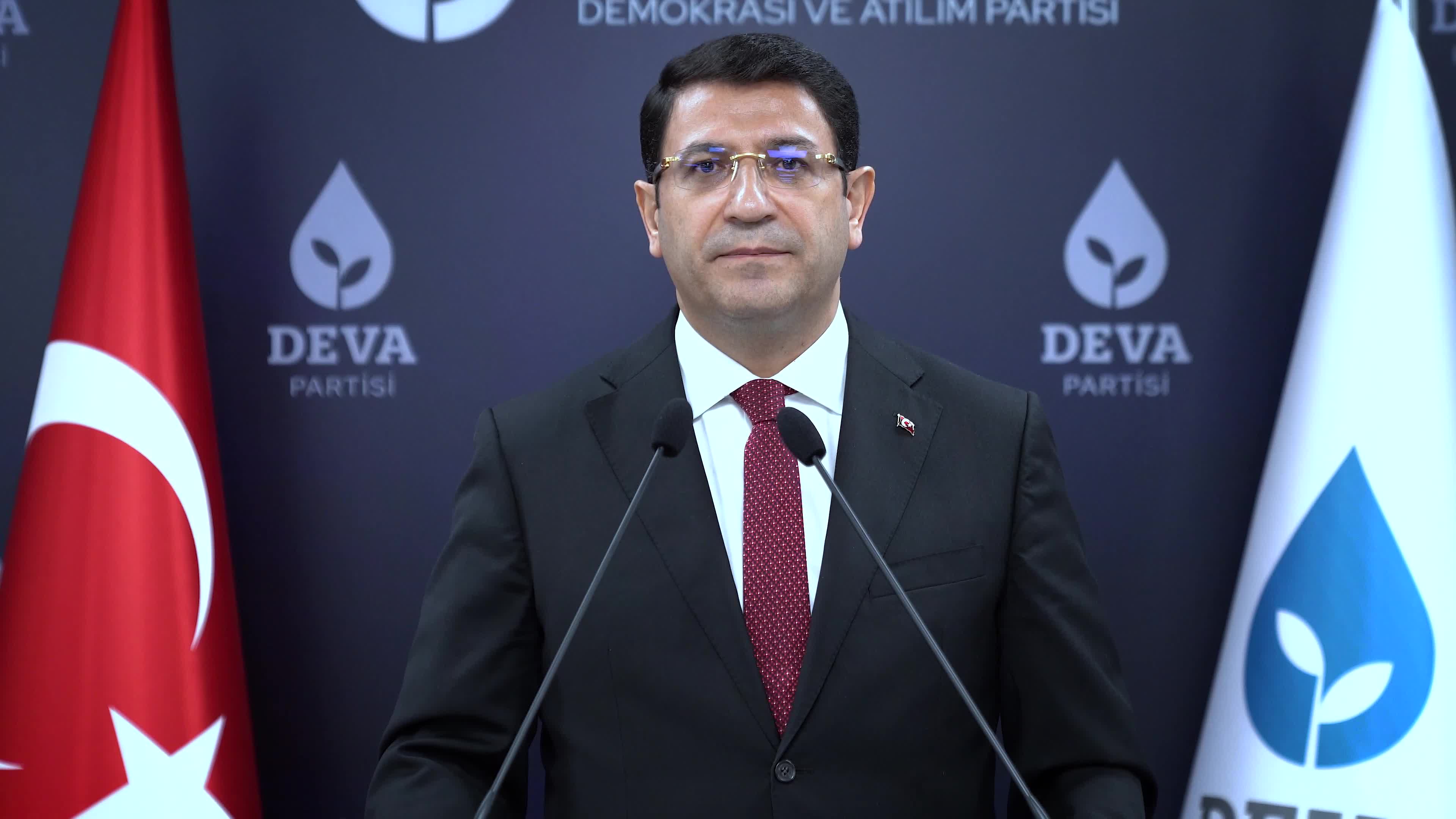 DEVA PARTİSİ SÖZCÜSÜ ŞAHİN: "METİN GÜRCAN DOSYASI, DEVA PARTİSİ’Nİ HEDEF ALAN SALDIRI PROJESİNE DÖNÜŞTÜ"