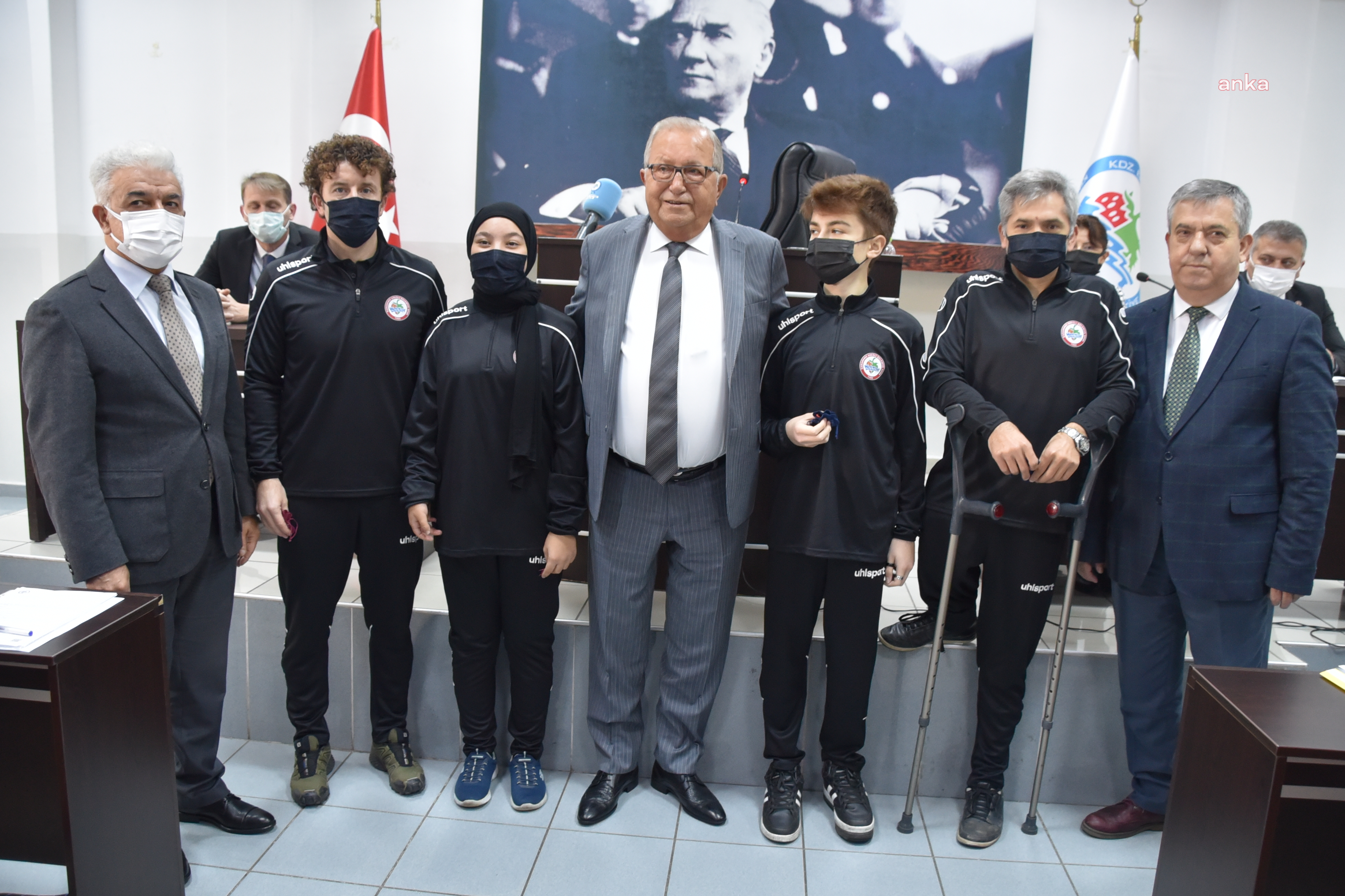 KARADENİZ EREĞLİ'DE PARALİMPİK YELKENCİLERE ÖDÜLLERİ VERİLDİ
