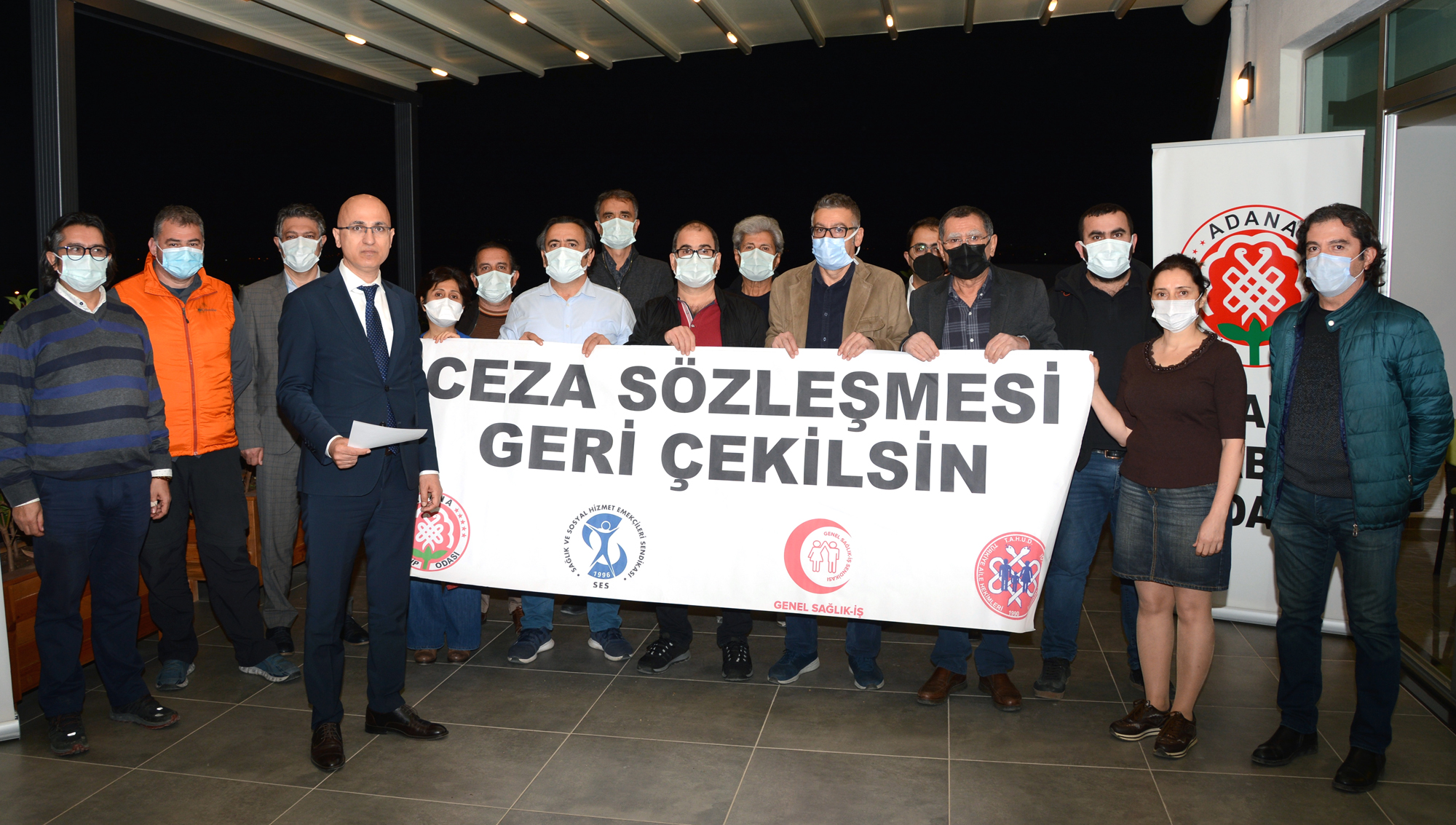 ADANA TABİP ODASI BAŞKANI MENTEŞ: "KARANLIK BİR SÜREÇ BAŞLAMIŞTIR"
