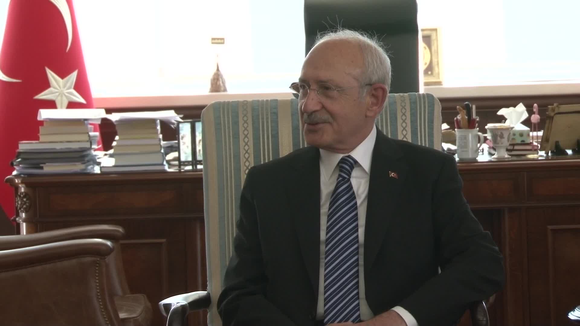 KILIÇDAROĞLU, ABD'NİN TÜRKİYE BÜYÜKELÇİSİ SATTERFİELD'İ MAKAMINDA KABUL ETTİ