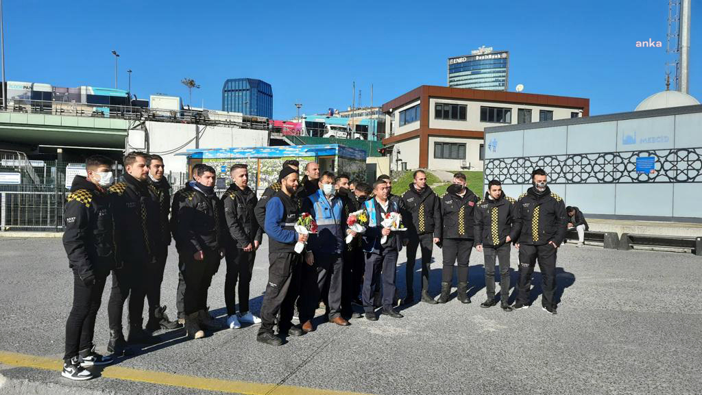 MOTOKURYELERDEN İETT’YE TEŞEKKÜR ZİYARETİ