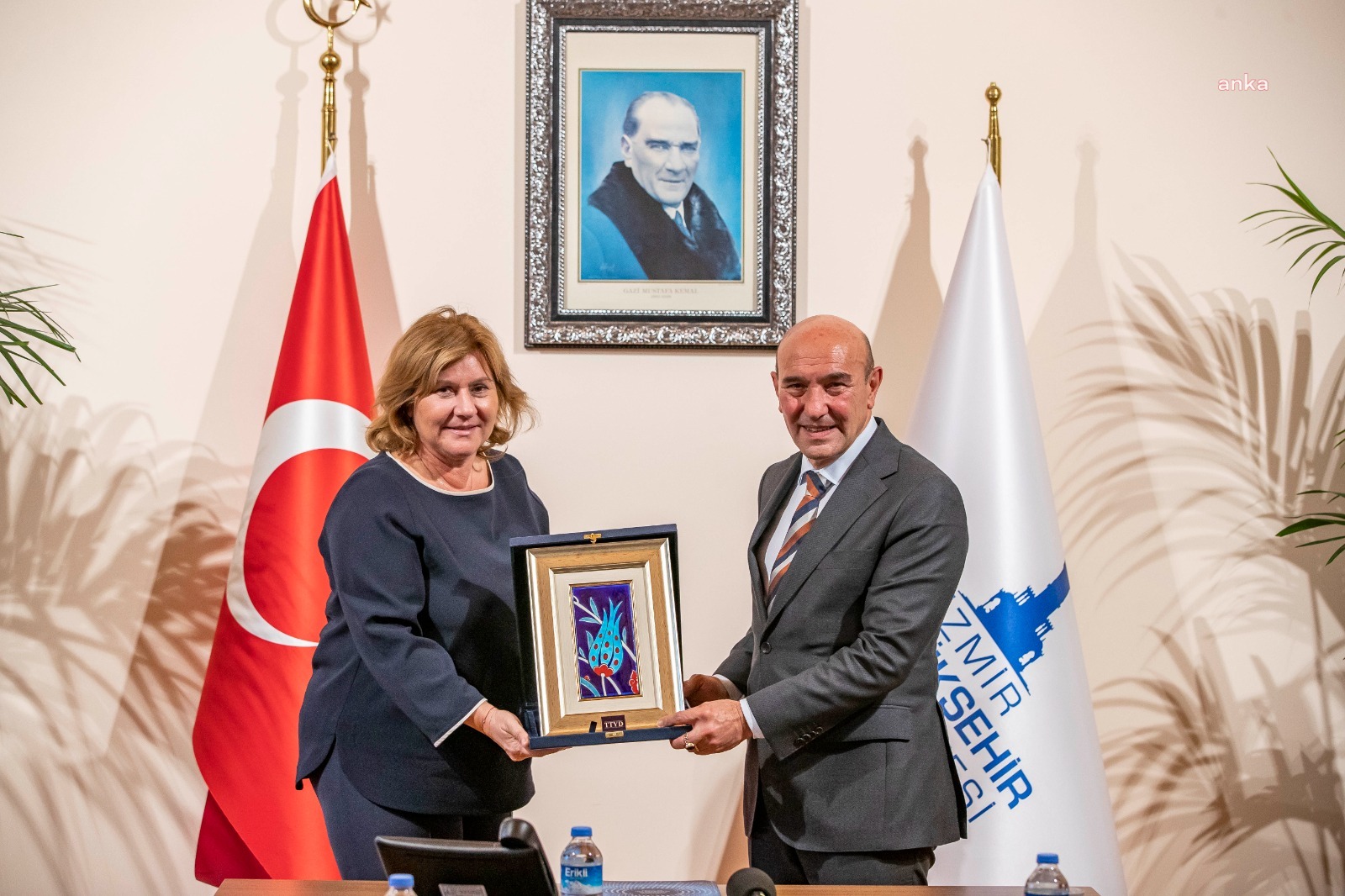 BAŞKAN SOYER TURİZMCİLERİ AĞIRLADI