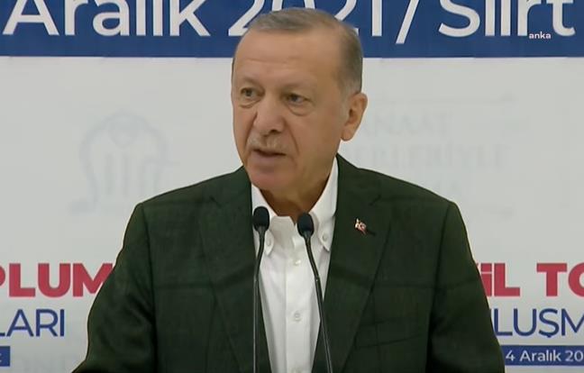 ERDOĞAN: “TÜRKİYE’NİN DE BÖLGEMİZİN DE GELECEĞİNDE KANDİL UZANTILI SİYASETE YER YOK”