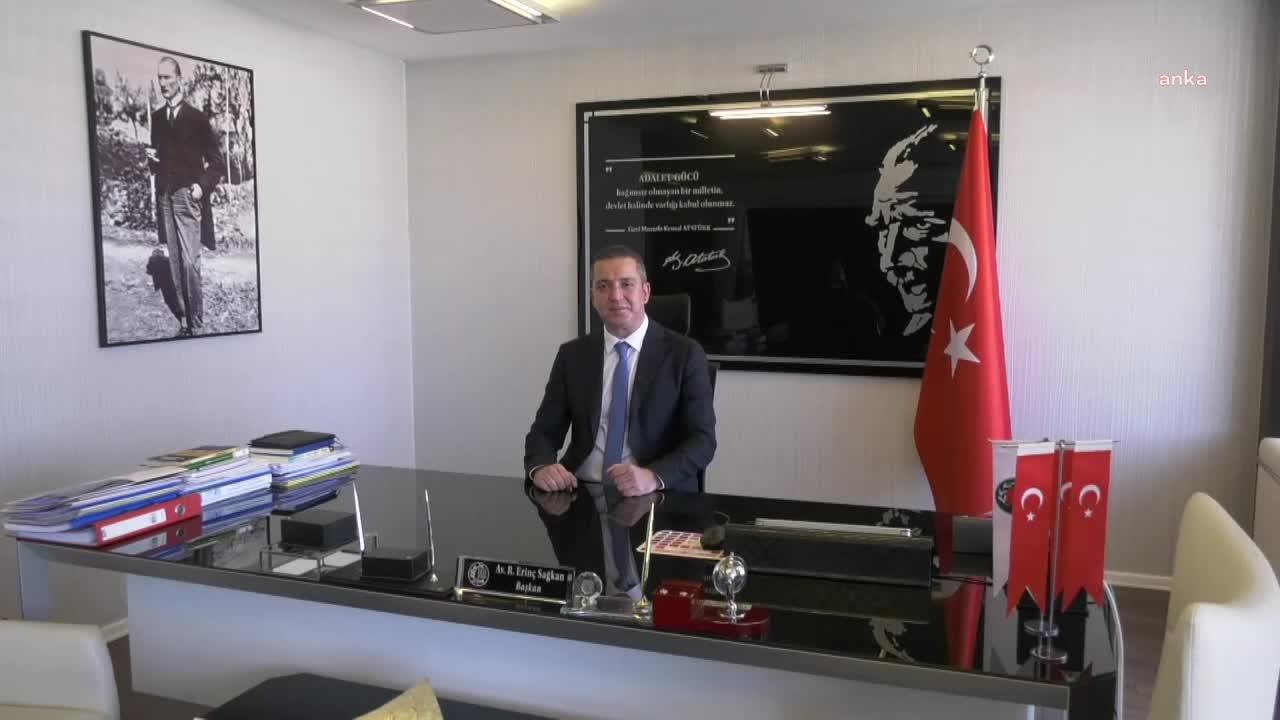 SİYASİLERDEN TBB BAŞKANLIĞI'NA SEÇİLEN ERİNÇ SAĞKAN'A TEBRİK
