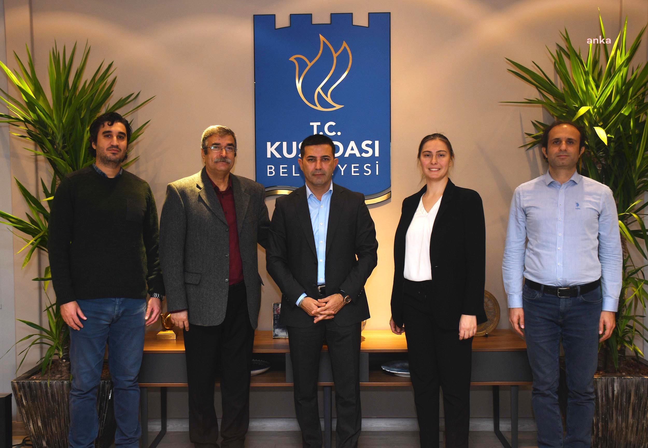 ELEKTRİK MÜHENDİSLERİ ODASI’NDAN KUŞADASI BELEDİYE BAŞKANI GÜNEL’E ZİYARET