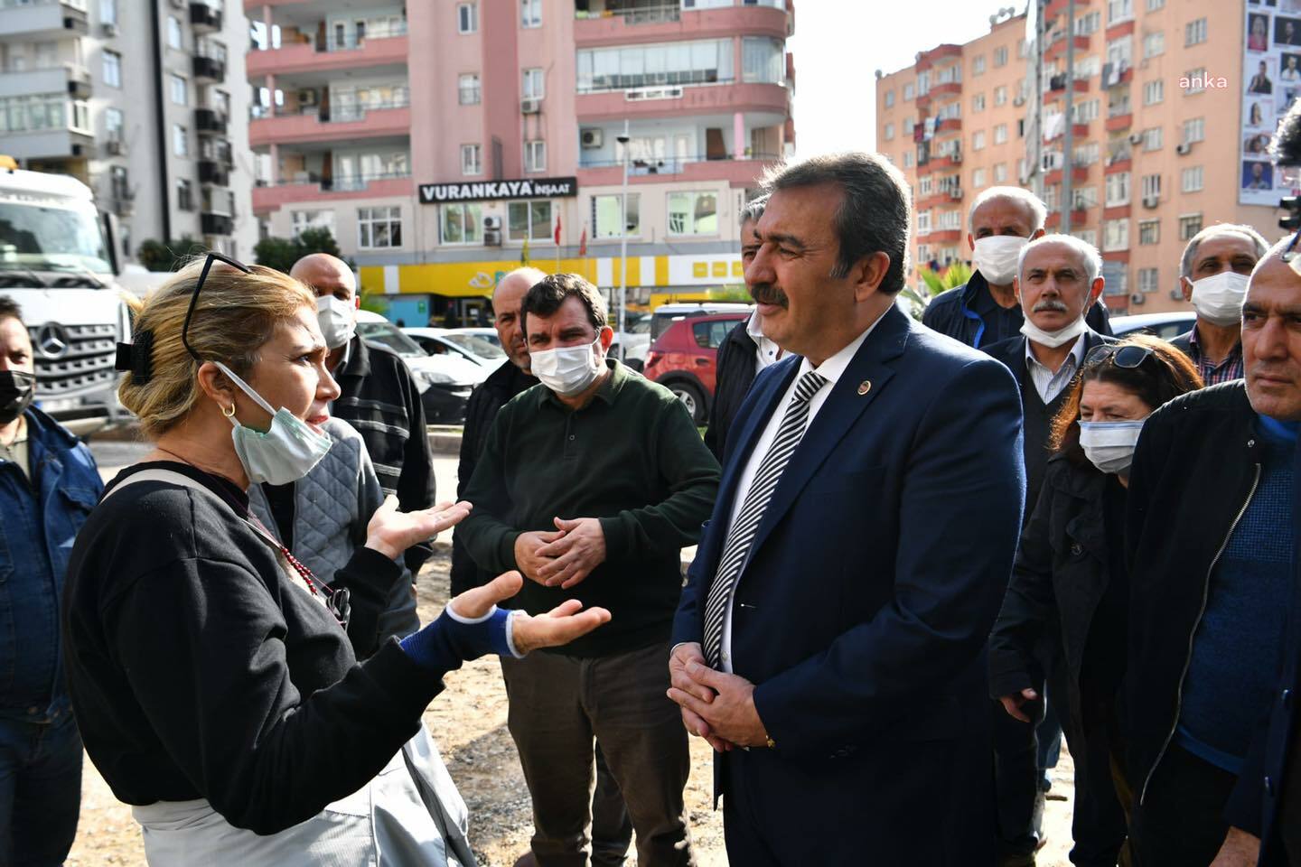 ÇUKUROVA BELEDİYE BAŞKANI ÇETİN ÇALIŞMALARI DENETLEDİ