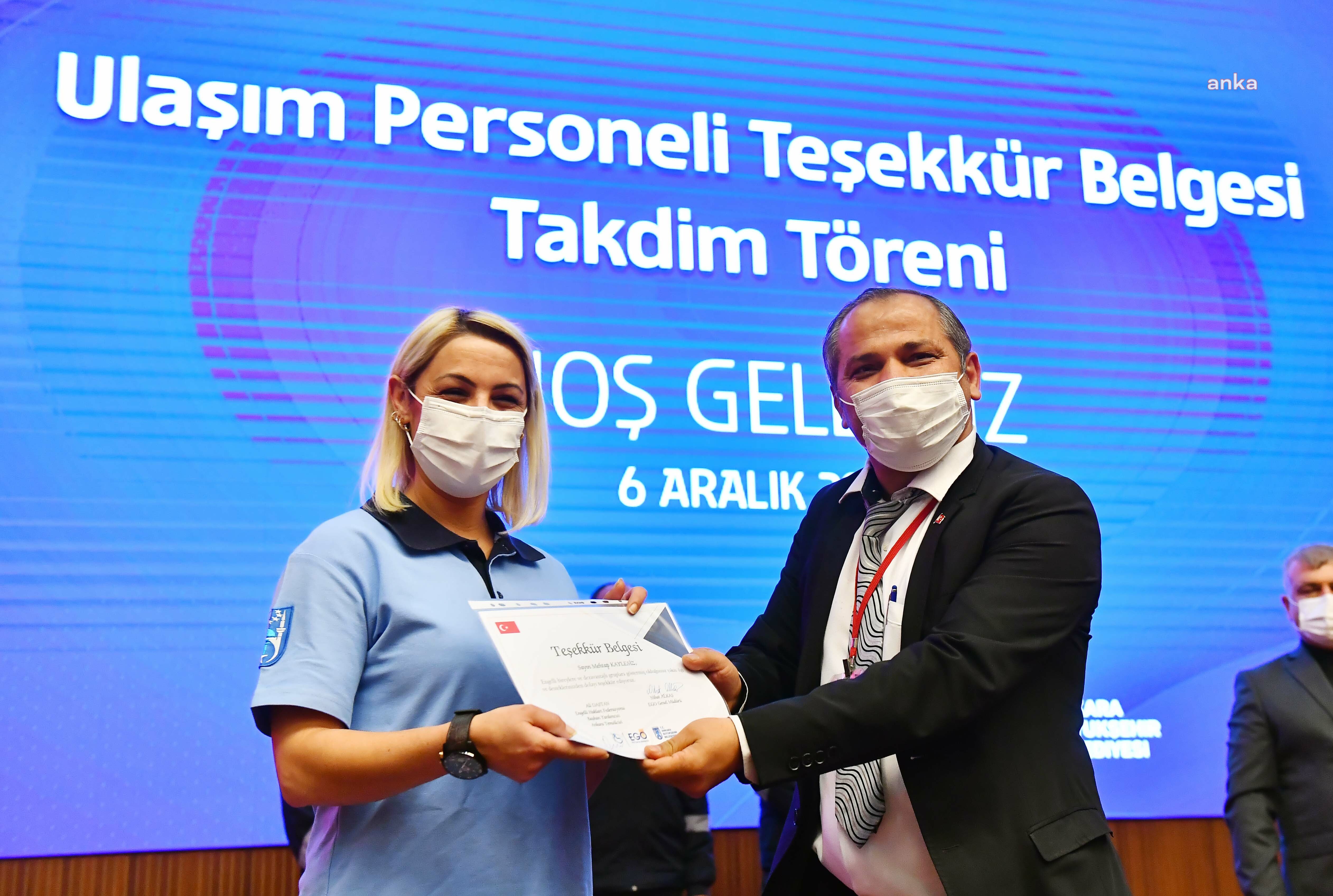 ENGELLİ HAKLARI FEDERASYONU’NDAN EGO ŞOFÖRLERİNE TEŞEKKÜR BELGESİ