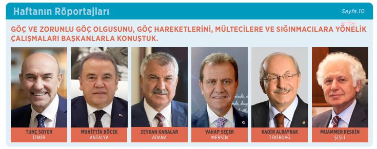 CHP'Lİ BELEDİYE BAŞKANLARI 'GÖÇ YÖNETİMİ' ÇALIŞMALARINI ANLATTI