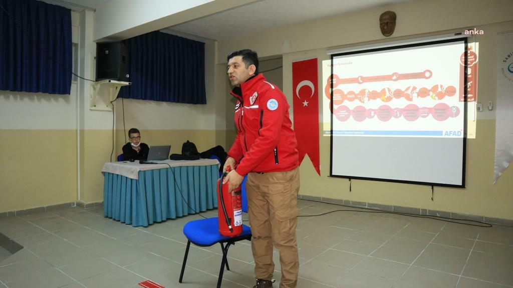 OBAK'TAN LİSELİLERE AFET ve ACİL DURUM EĞİTİMİ