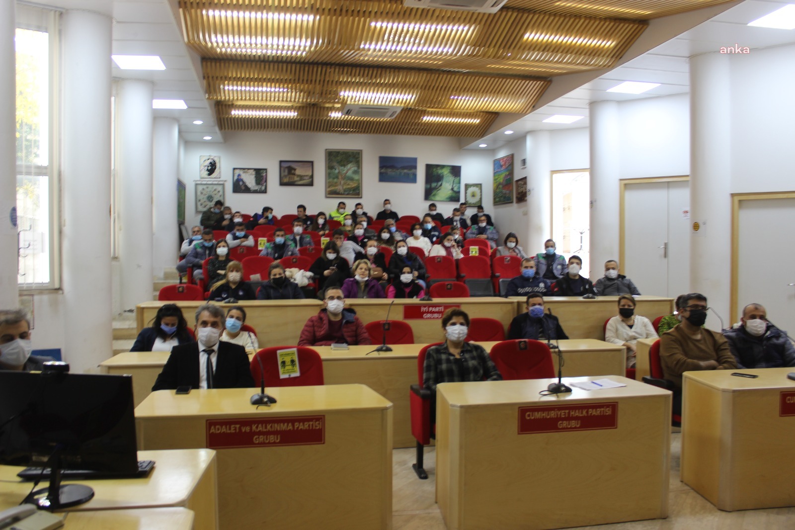 BELEDİYE PERSONELİNE AFET EĞİTİMİ