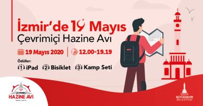 İZMİR'DE ÇEVRİMİÇİ HAZİNE AVI İLE BAYRAM COŞKUSU