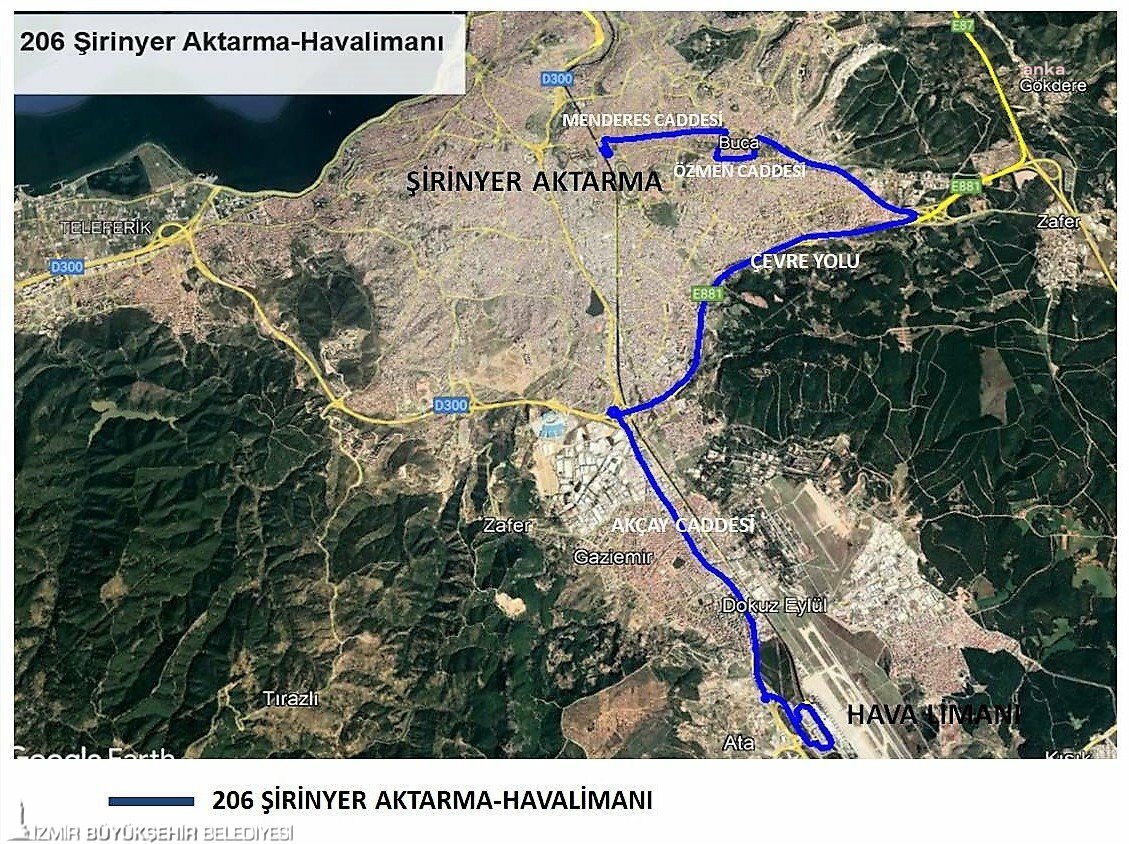 İZMİR'E 3 YENİ OTOBÜS HATTI
