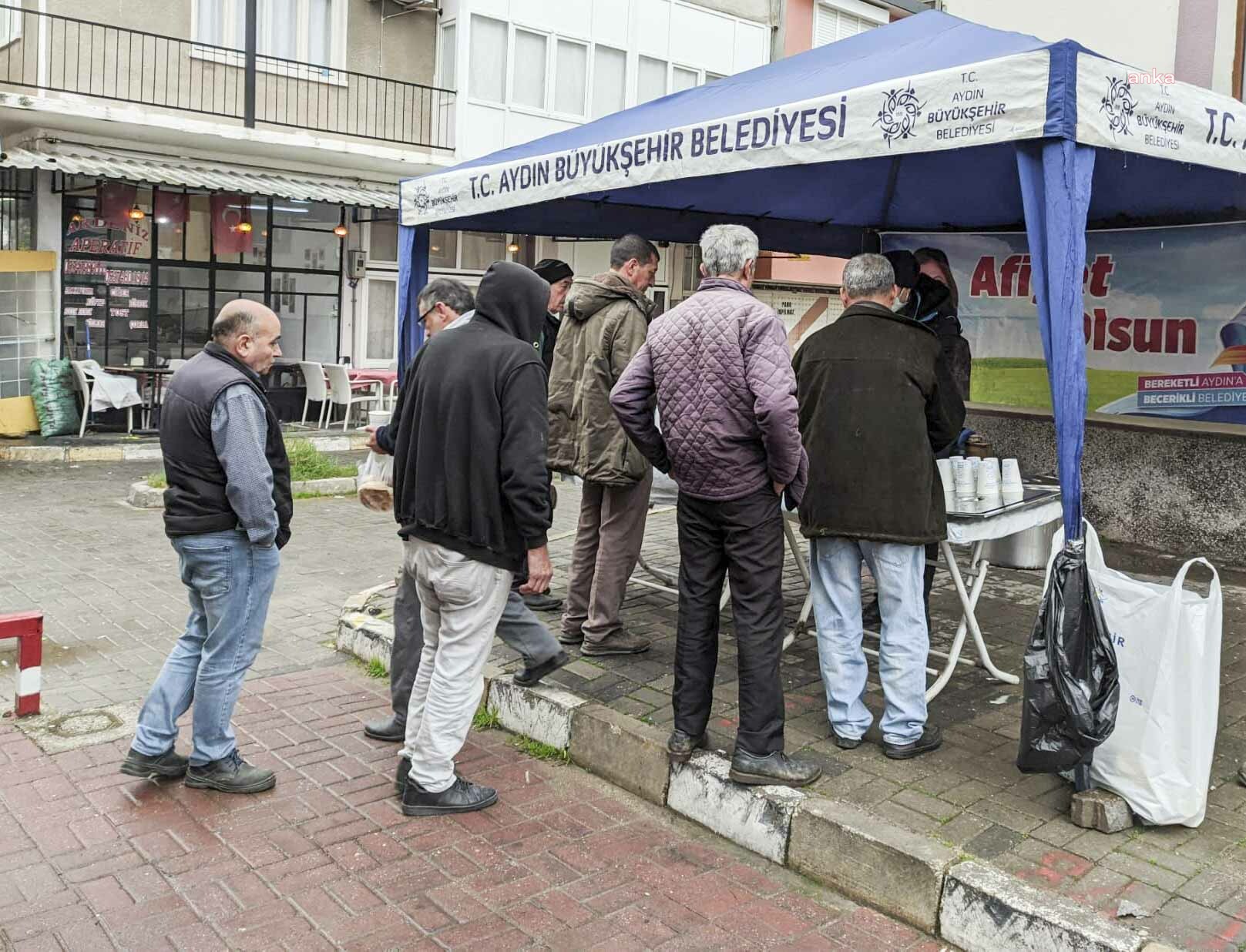 AYDIN'DA ÇORBA İKRAM NOKTALARI KURULDU