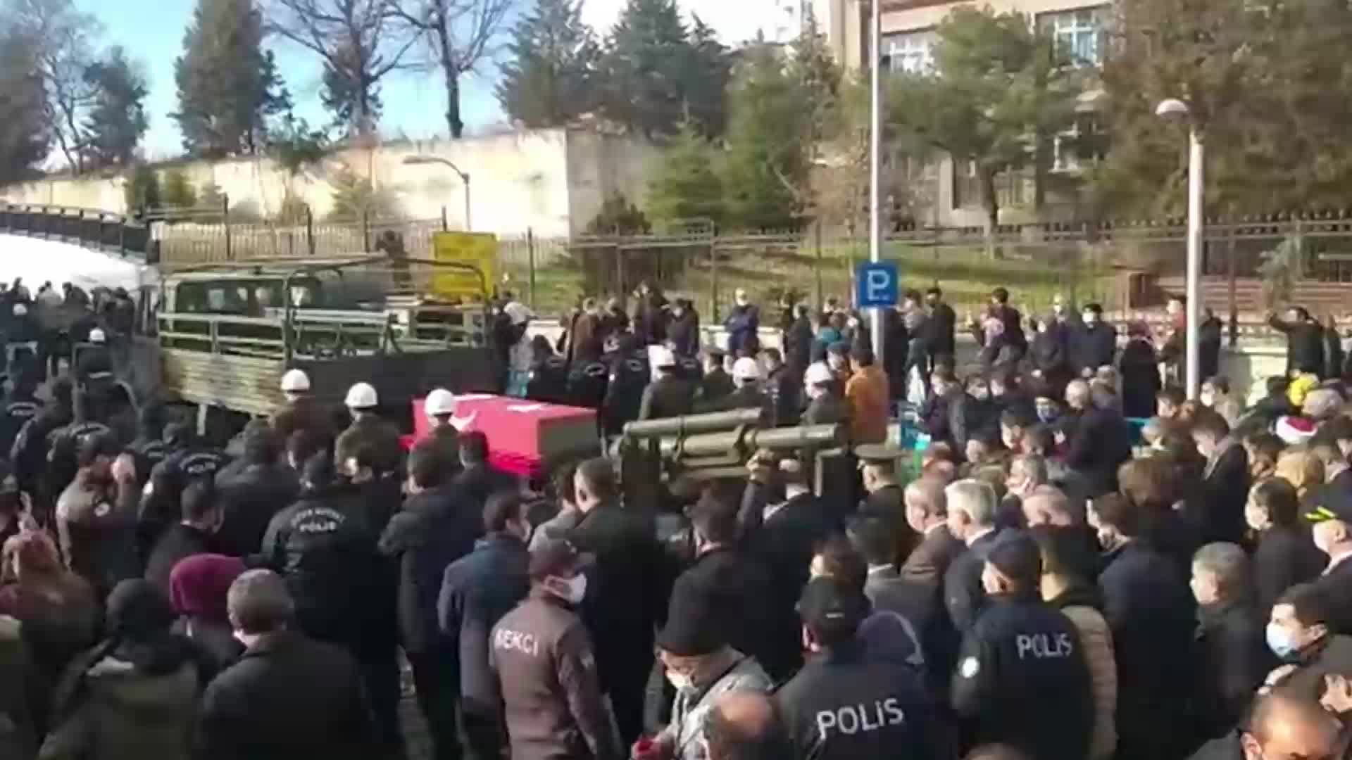 KIRIKKALE, ŞEHİDİNİ SON YOLCULUĞUNA UĞURLADI