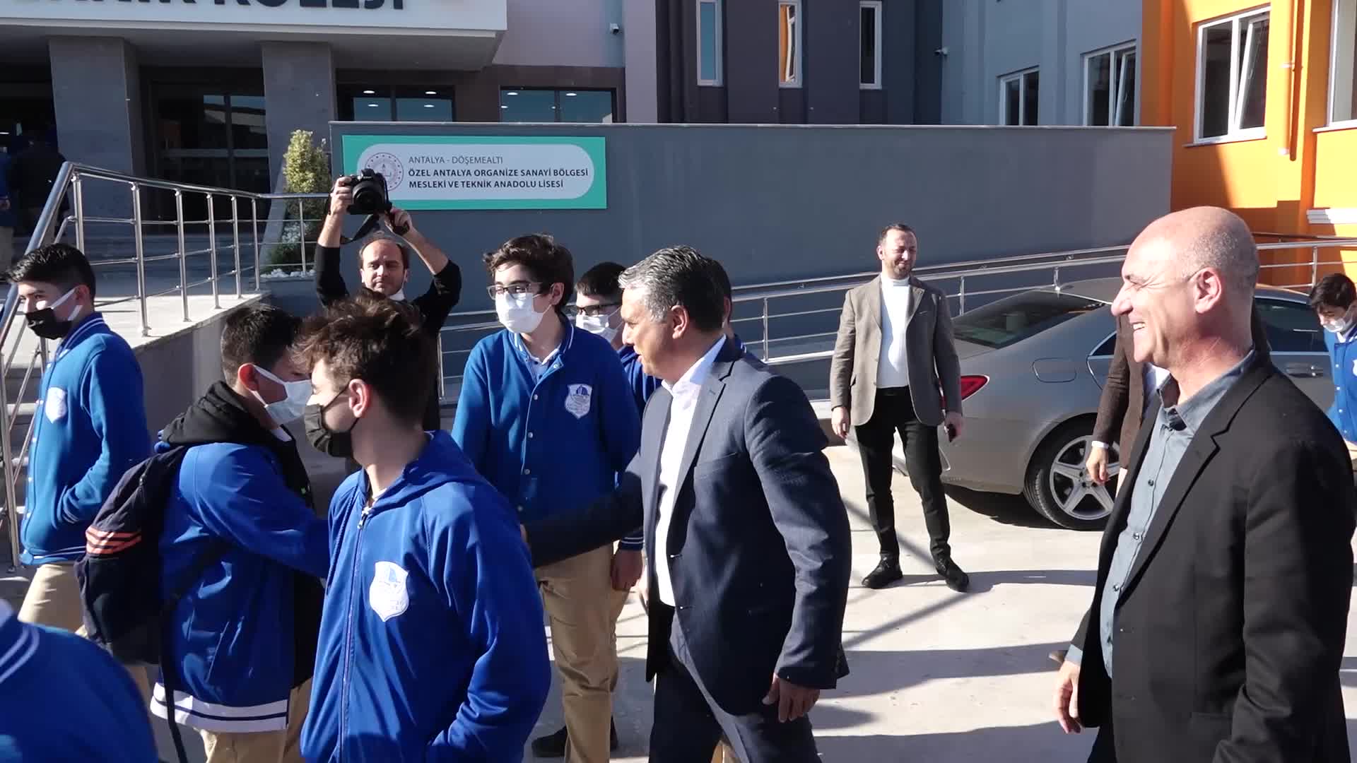 MURATPAŞA BELEDİYE BAŞKANI UYSAL, ANTALYA OSB TEKNİK KOLEJİ'Nİ GEZDİ