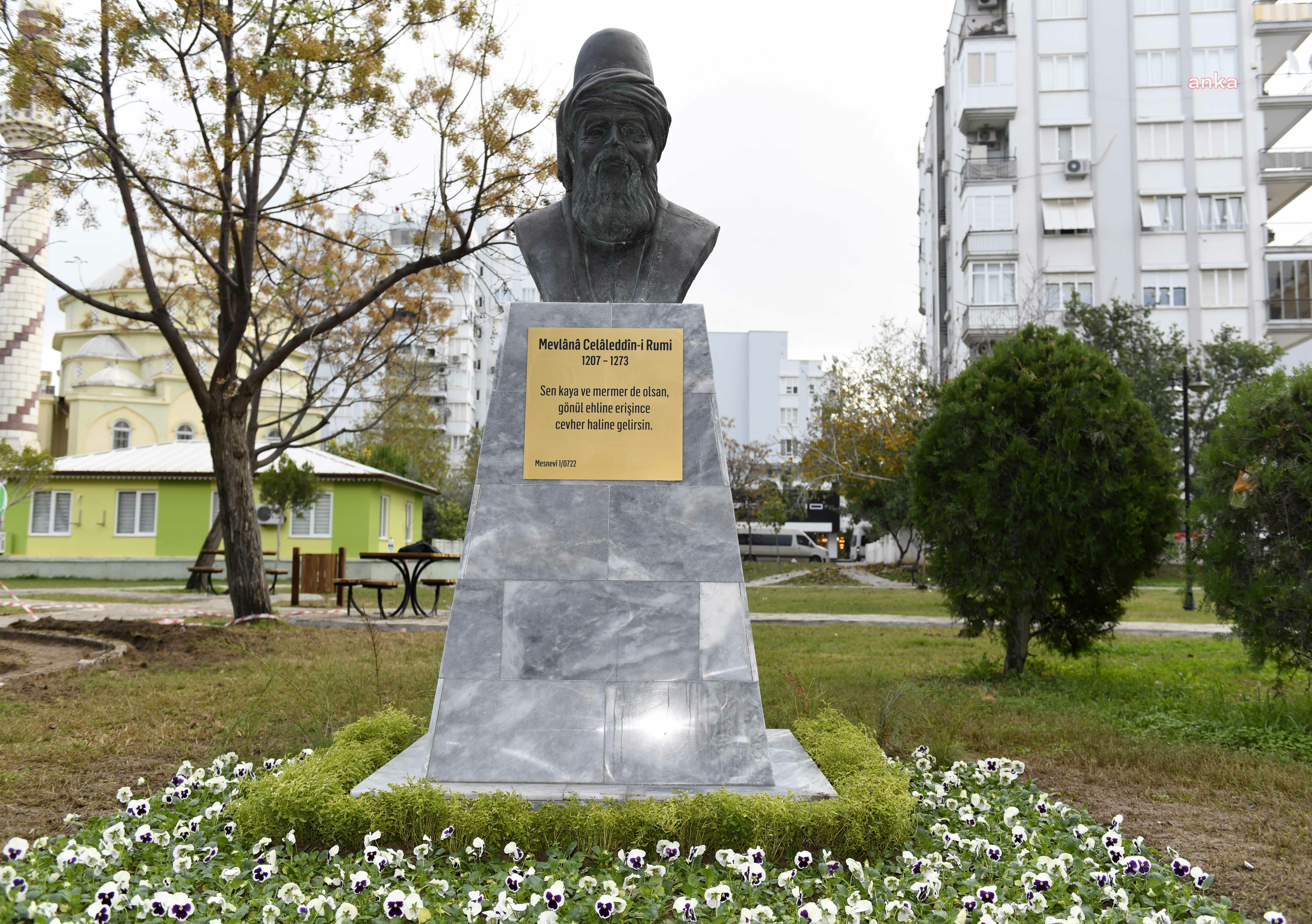 MURATPAŞA'DA MEVLANA CELALEDDİN RUMİ PARKI AÇILIYOR