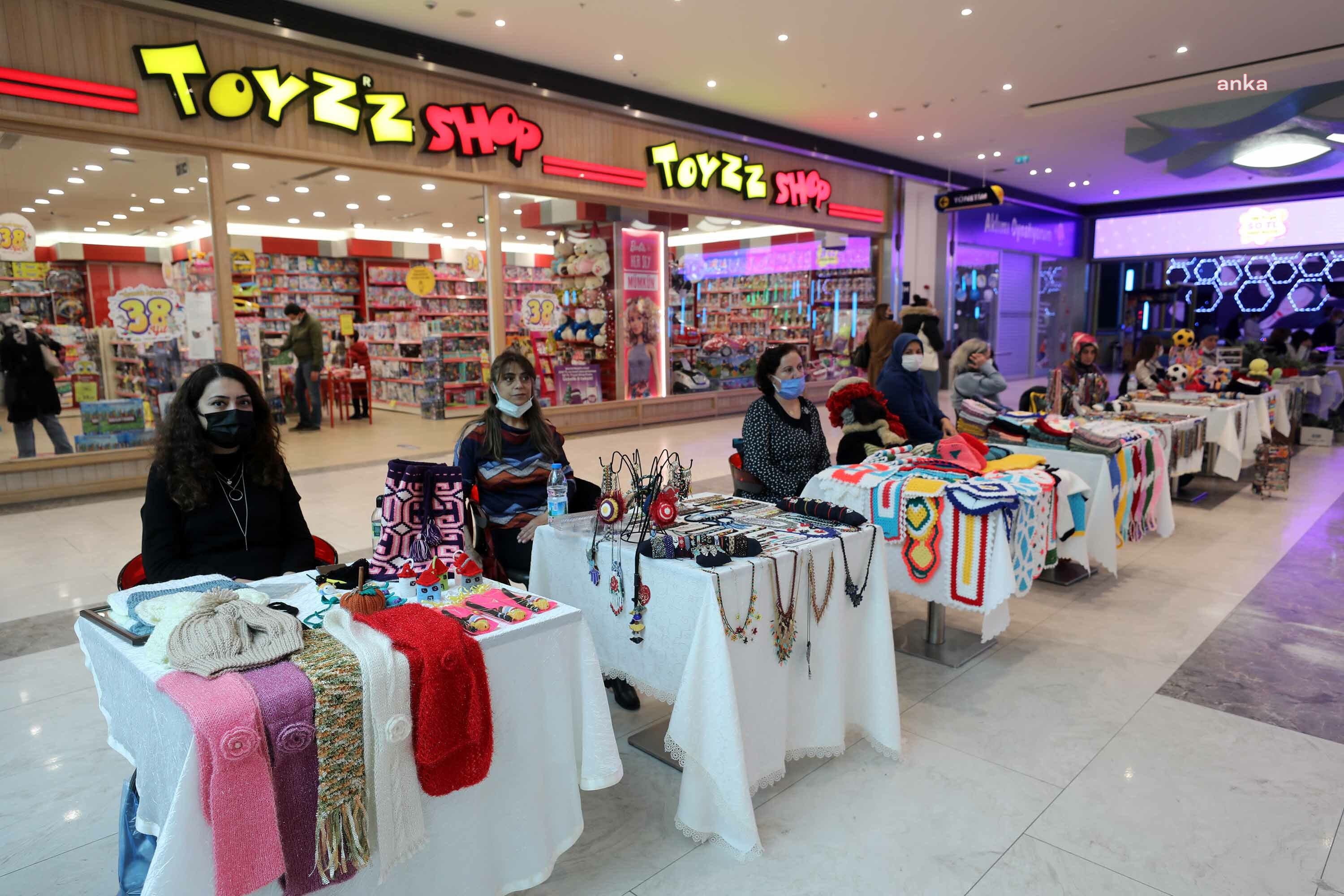 YENİMAHALLE KADIN EMEĞİ PAZARI AVM'YE TAŞINDI