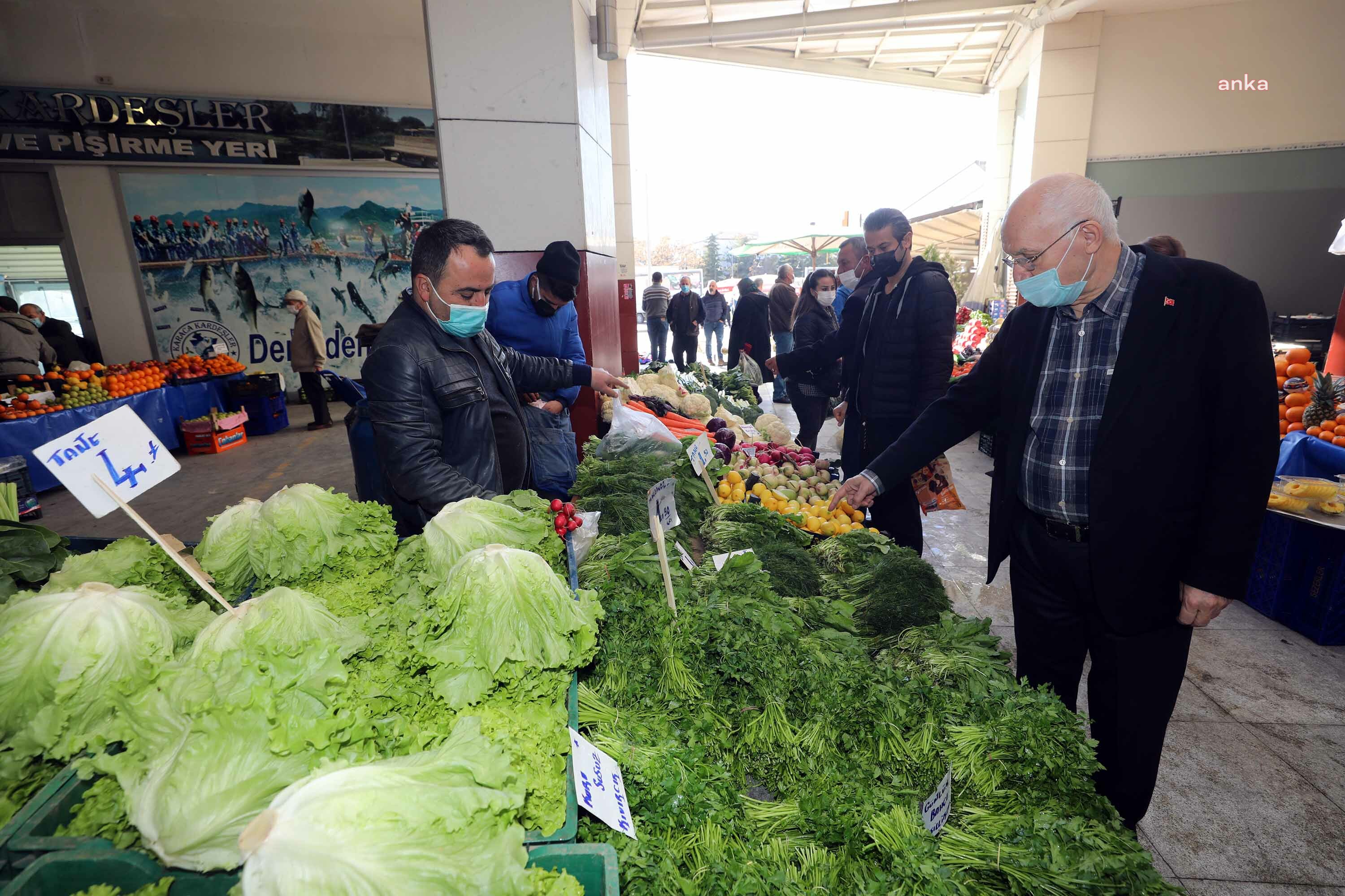 YENİMAHALLE BELEDİYE BAŞKANI FETHİ YAŞAR PAZARLARI GEZDİ