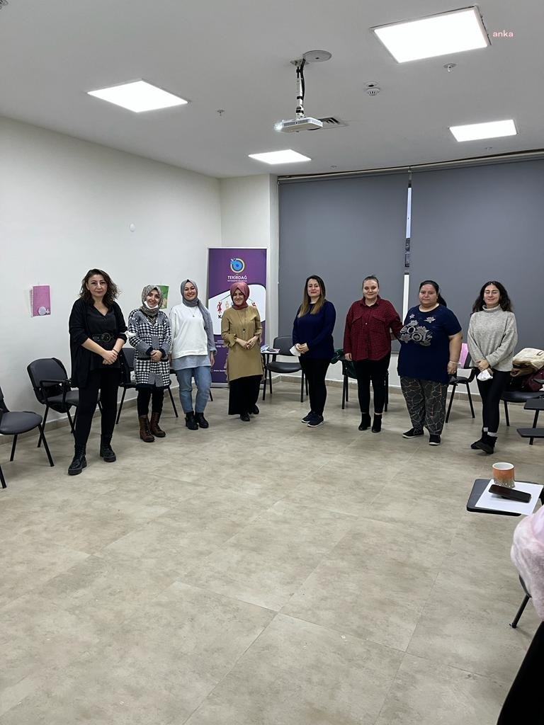 TEKİRDAĞ BÜYÜKŞEHİR BELEDİYESİ'NDEN KADIN ÇALIŞMALARI ATÖLYESİ