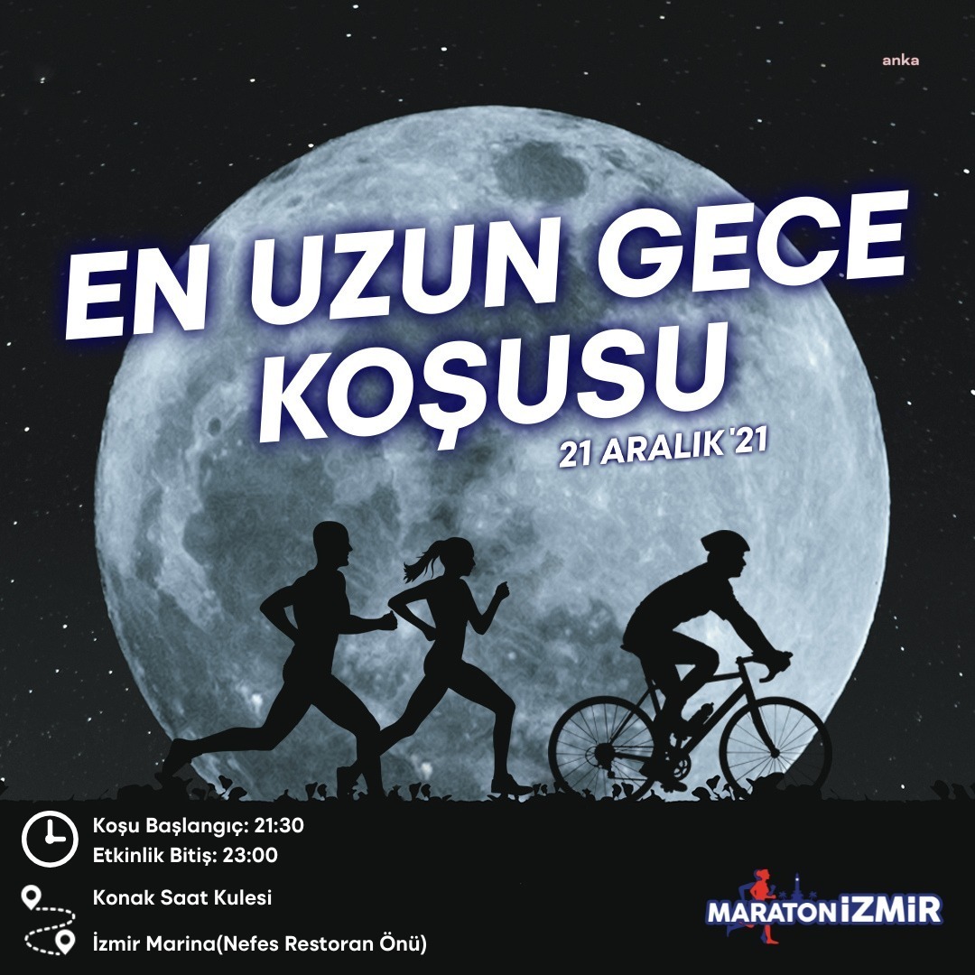 İzmirliler en uzun gecede koşacak
