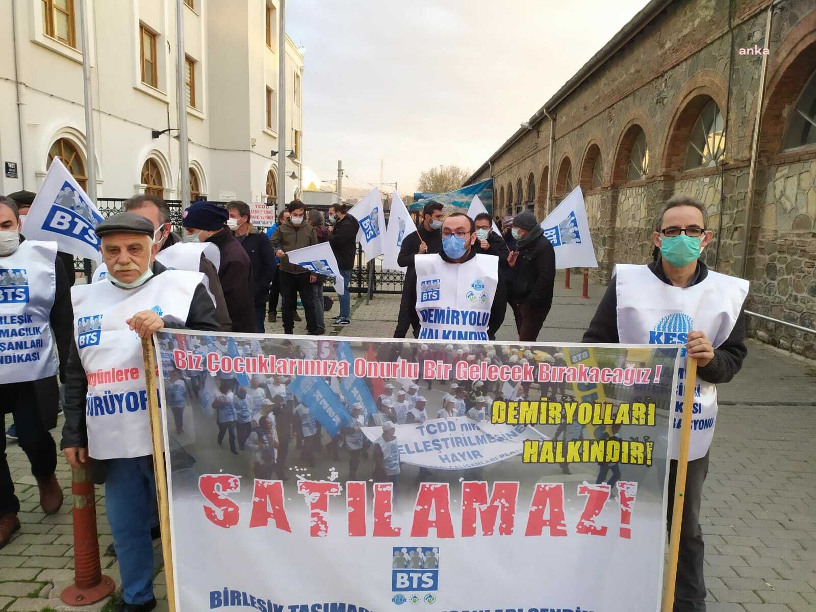 DEMİRYOLU İŞÇİLERİ: TCDD'DE KURULACAK HOLDİNGİN ORGANİZASYON ŞEMASI BİLEREK SIZDIRILDI, ARTIK ÖZELLEŞTİRME KAPIDA