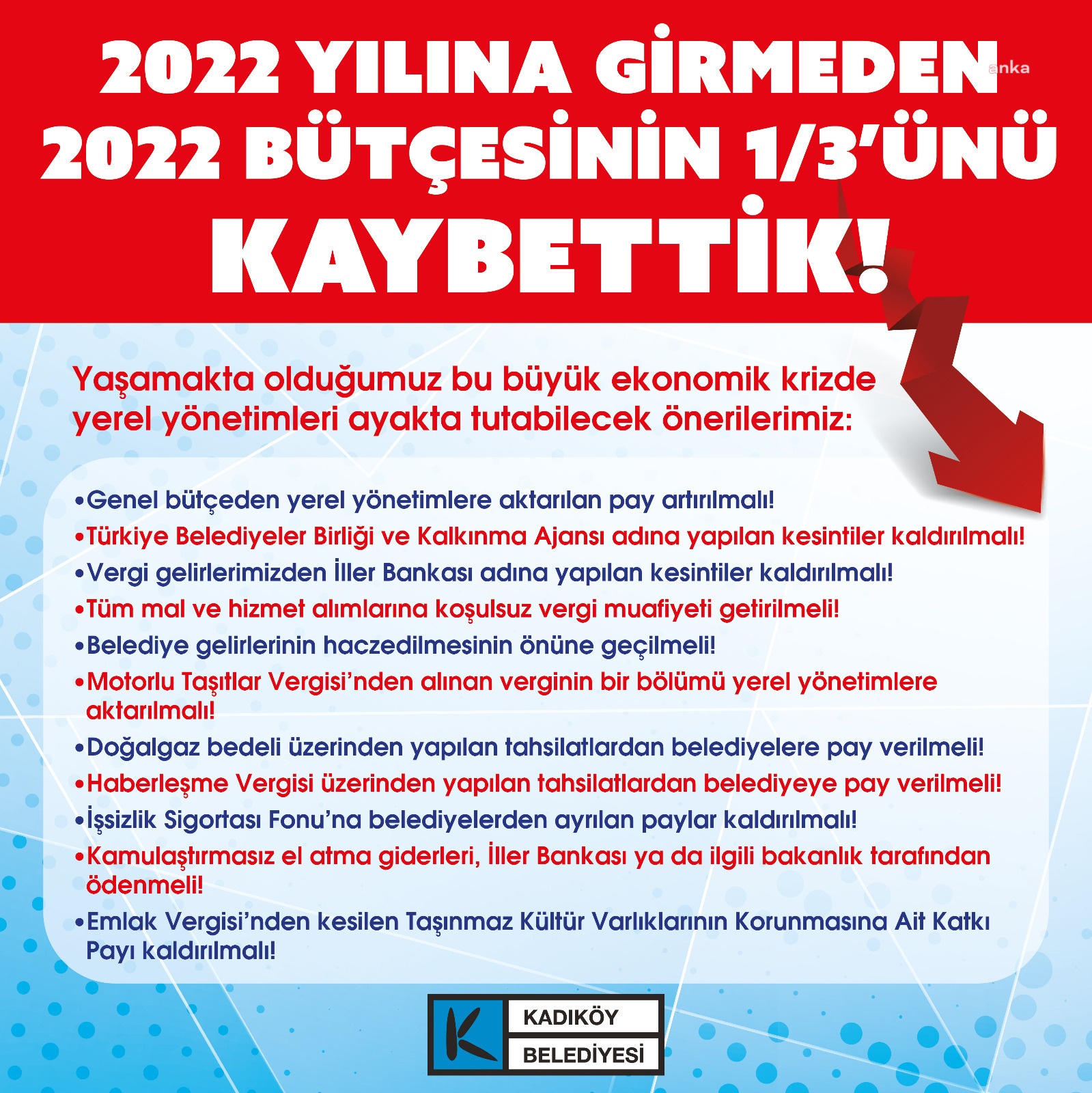 KADIKÖY BELEDİYE BAŞKANI ODABAŞI’NDAN BÜTÇE İSYANI: "BÜTÇEMİZİN ÜÇTE BİRİNİ KAYBETTİK!"