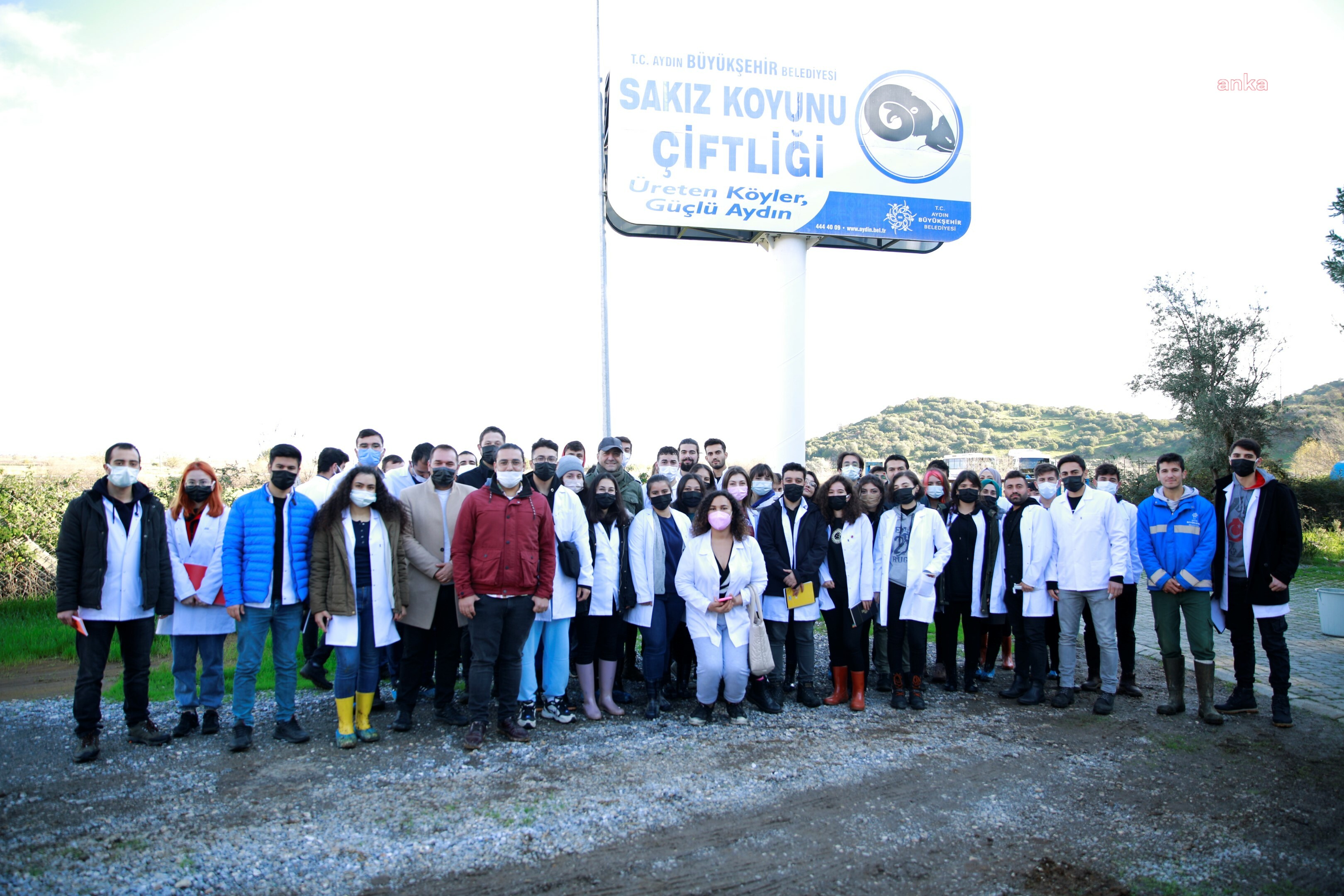 AYDIN BÜYÜKŞEHİR BELEDİYESİ’NİN SAKIZ KOYUNU ÇİFTLİĞİ AKADEMİ’YE DE HİZMET EDİYOR
