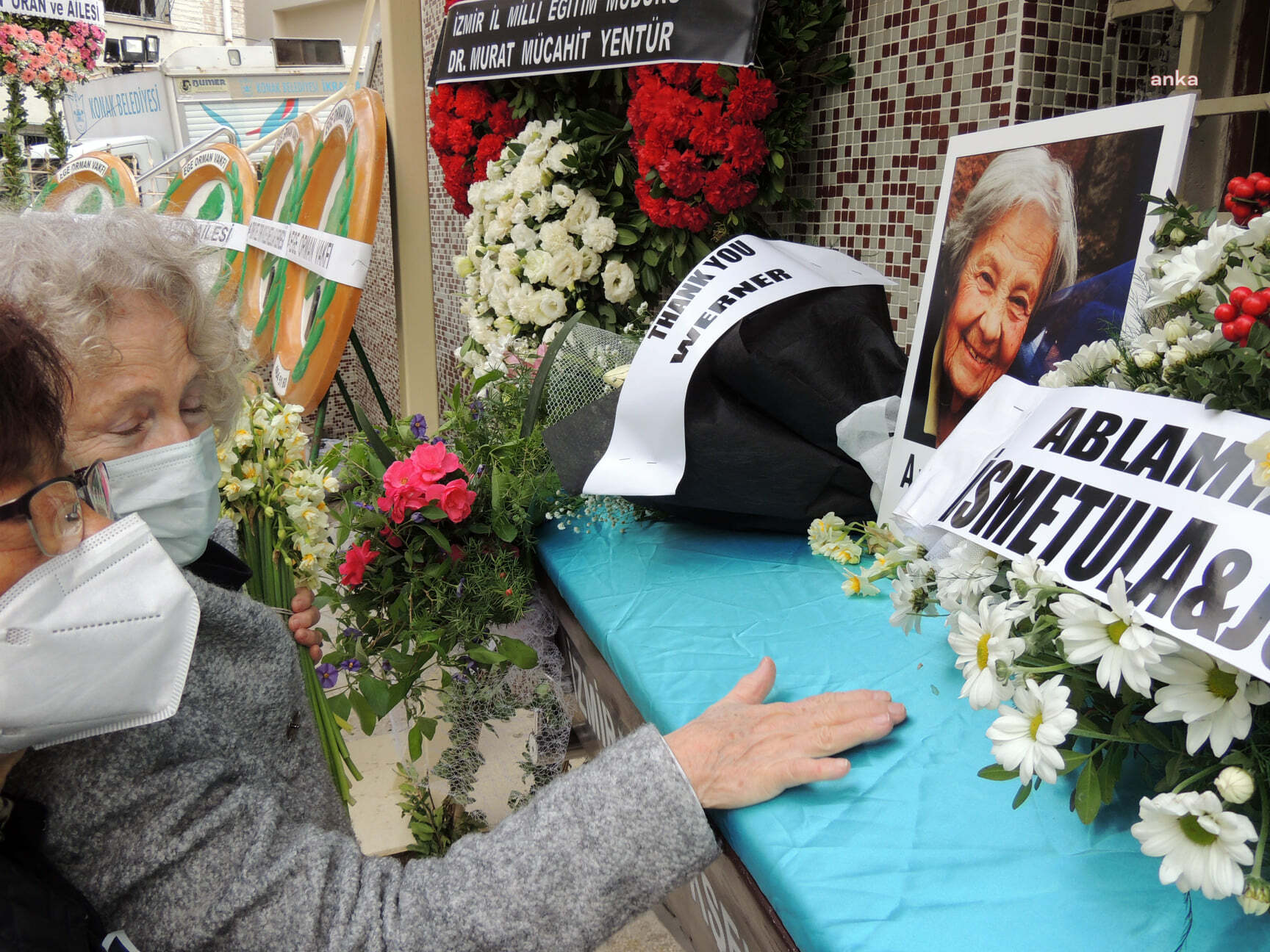 AYŞE MAYDA SON YOLCULUĞUNA UĞURLANDI